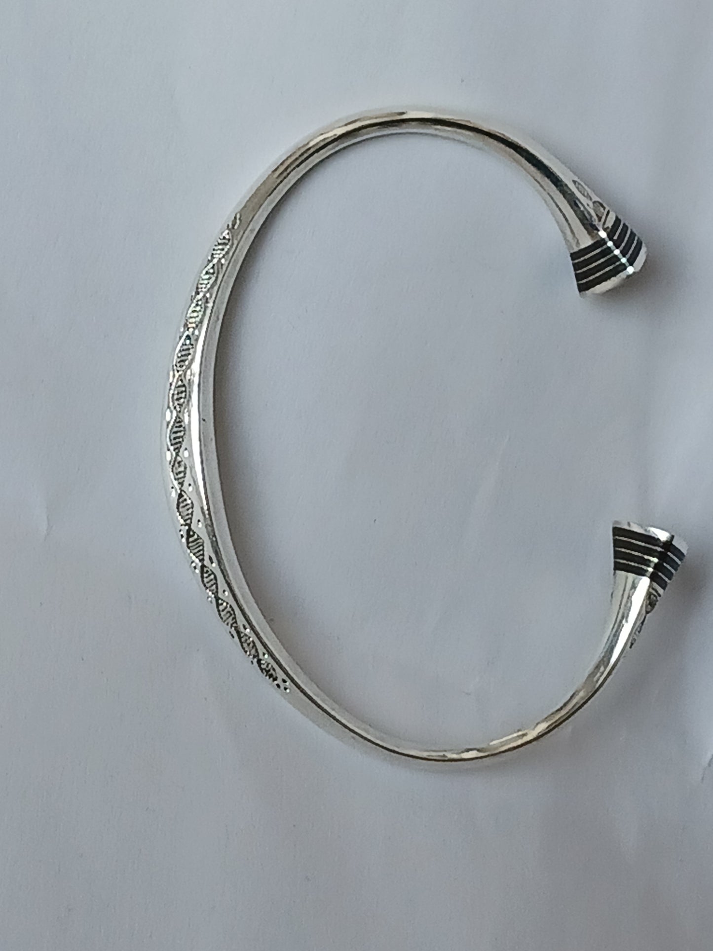 Bracelet en argent massif