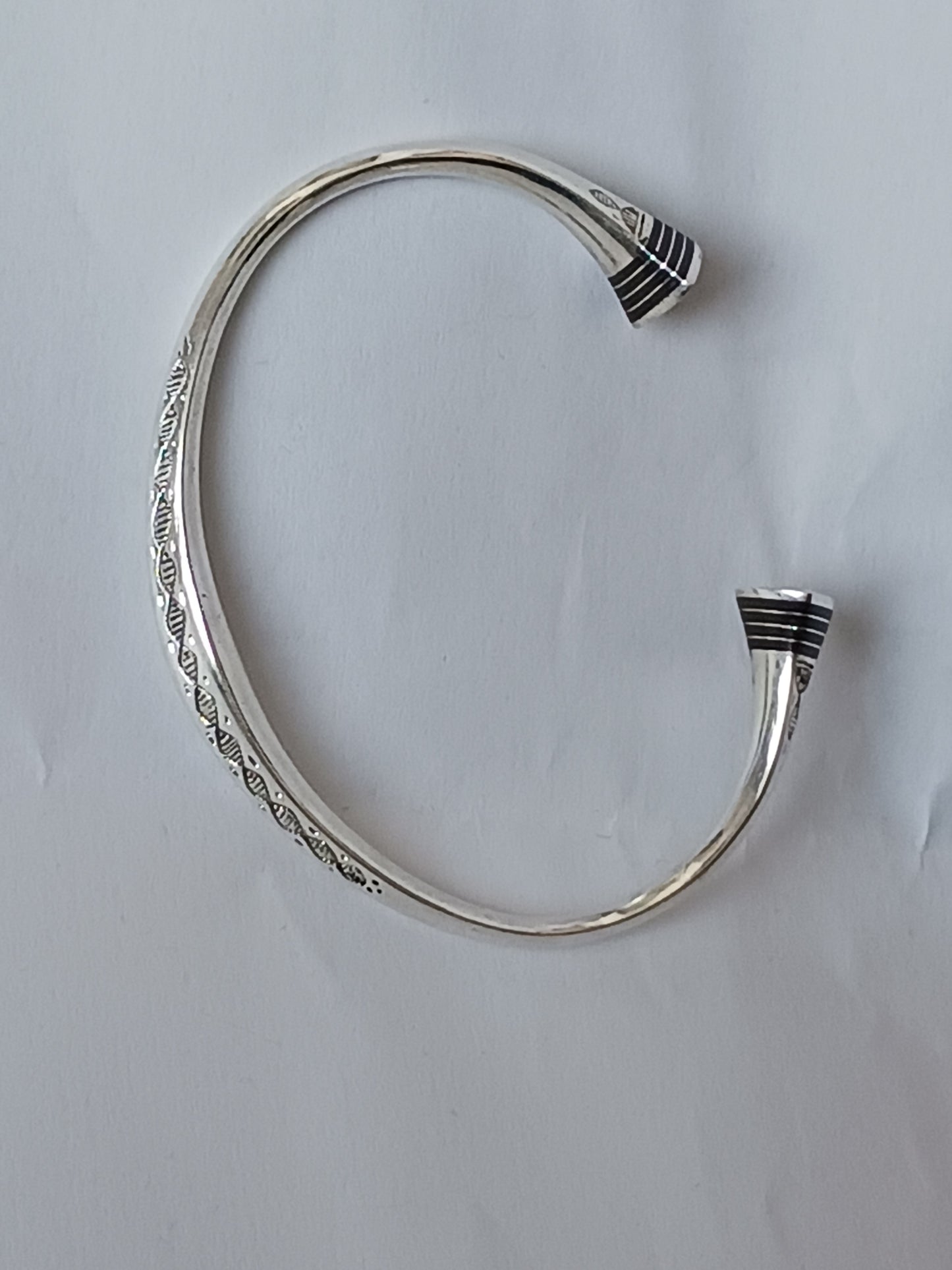 Bracelet en argent massif
