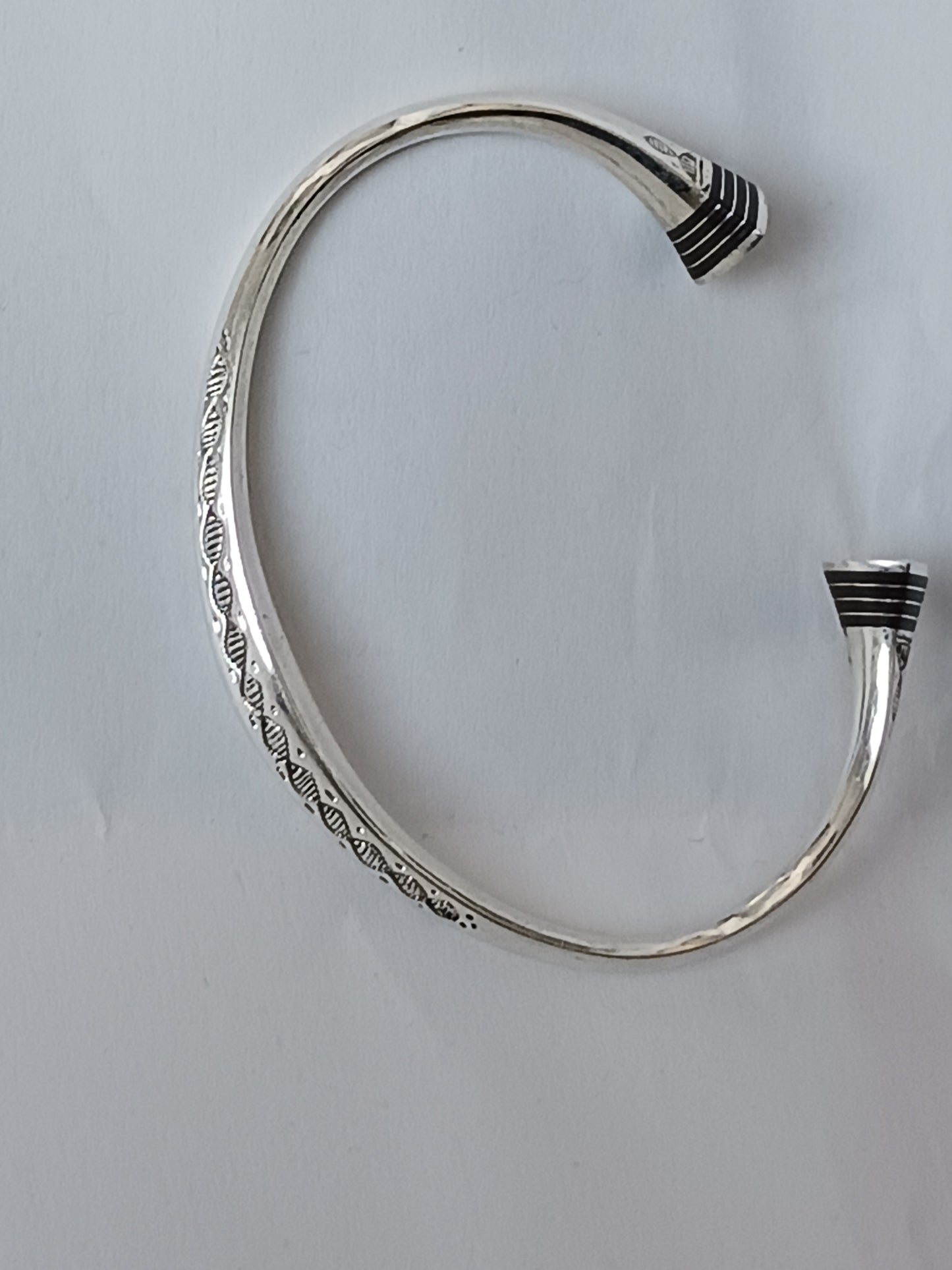 Bracelet en argent massif