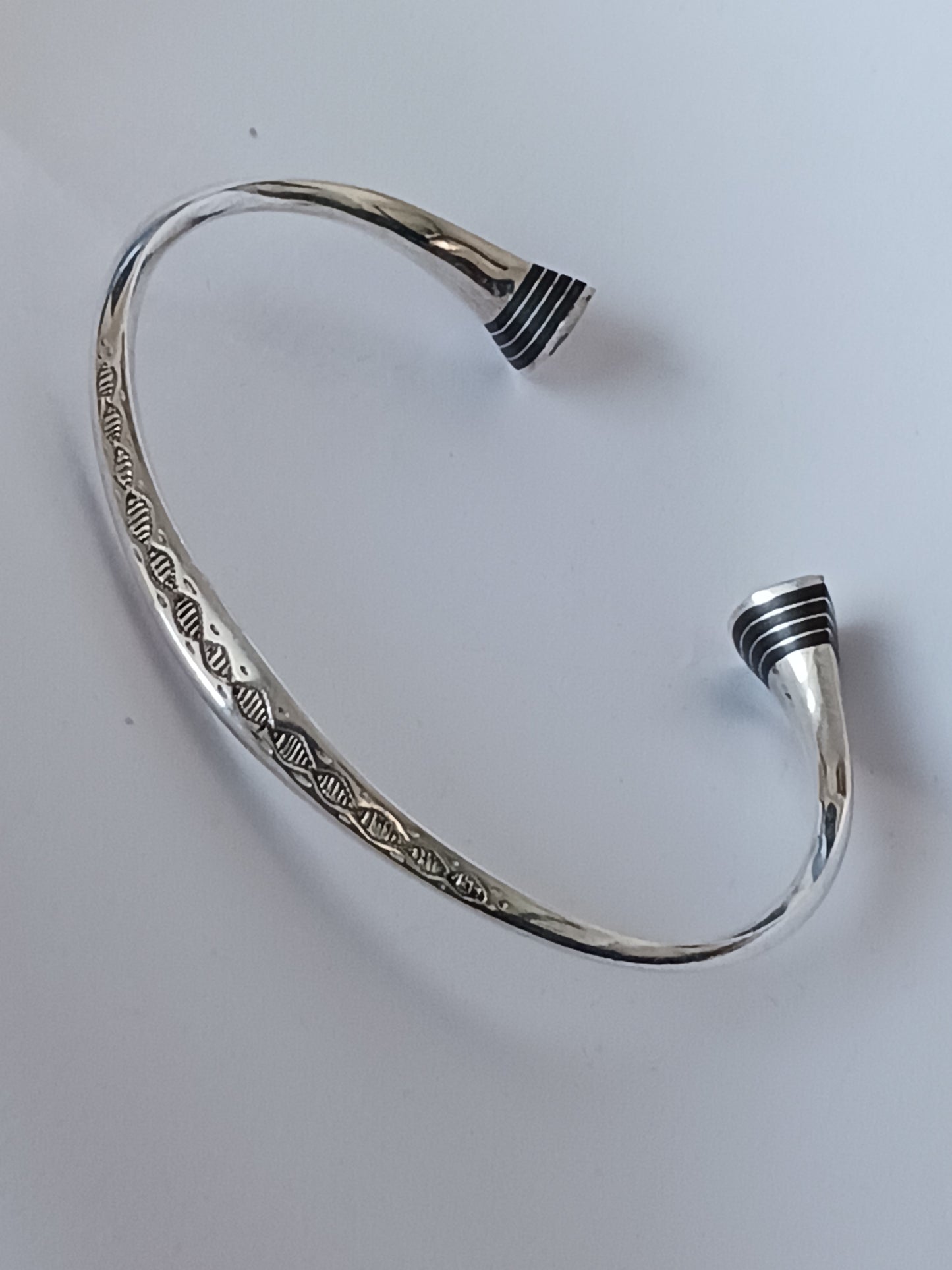 Bracelet en argent massif
