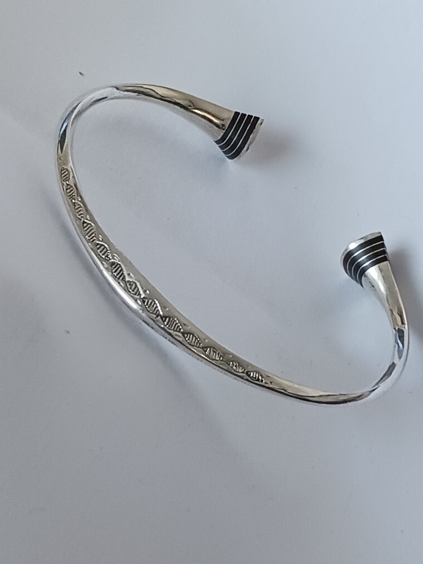 Bracelet en argent massif