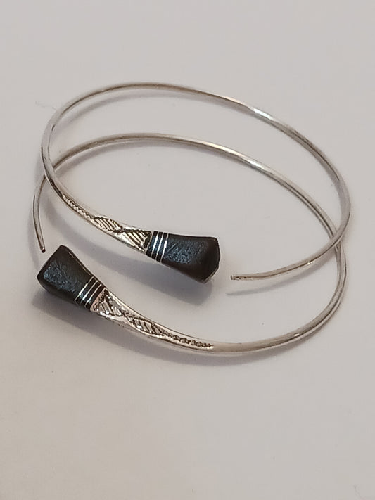 Boucles d'oreilles touarègue