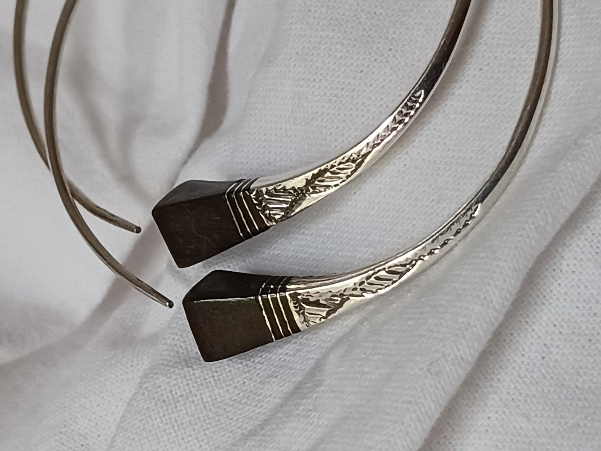 Boucles d'oreilles touarègue