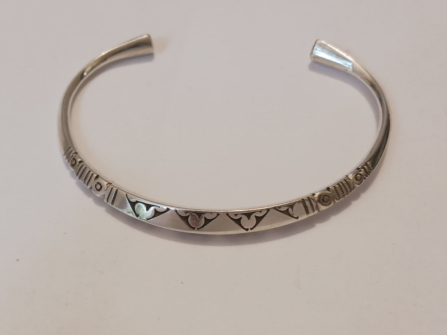 Bracelet en argent massif