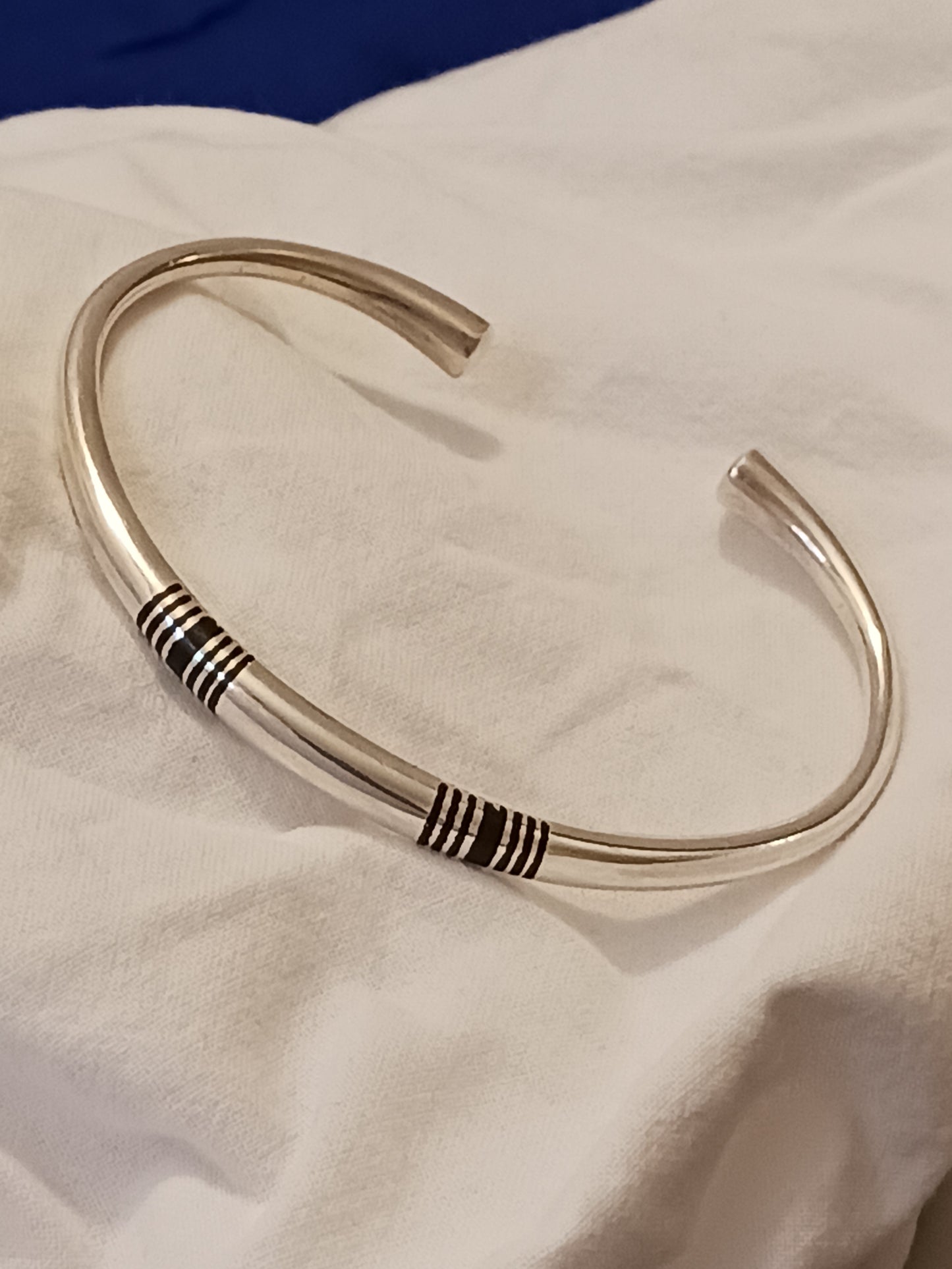 Bracelet en argent massif