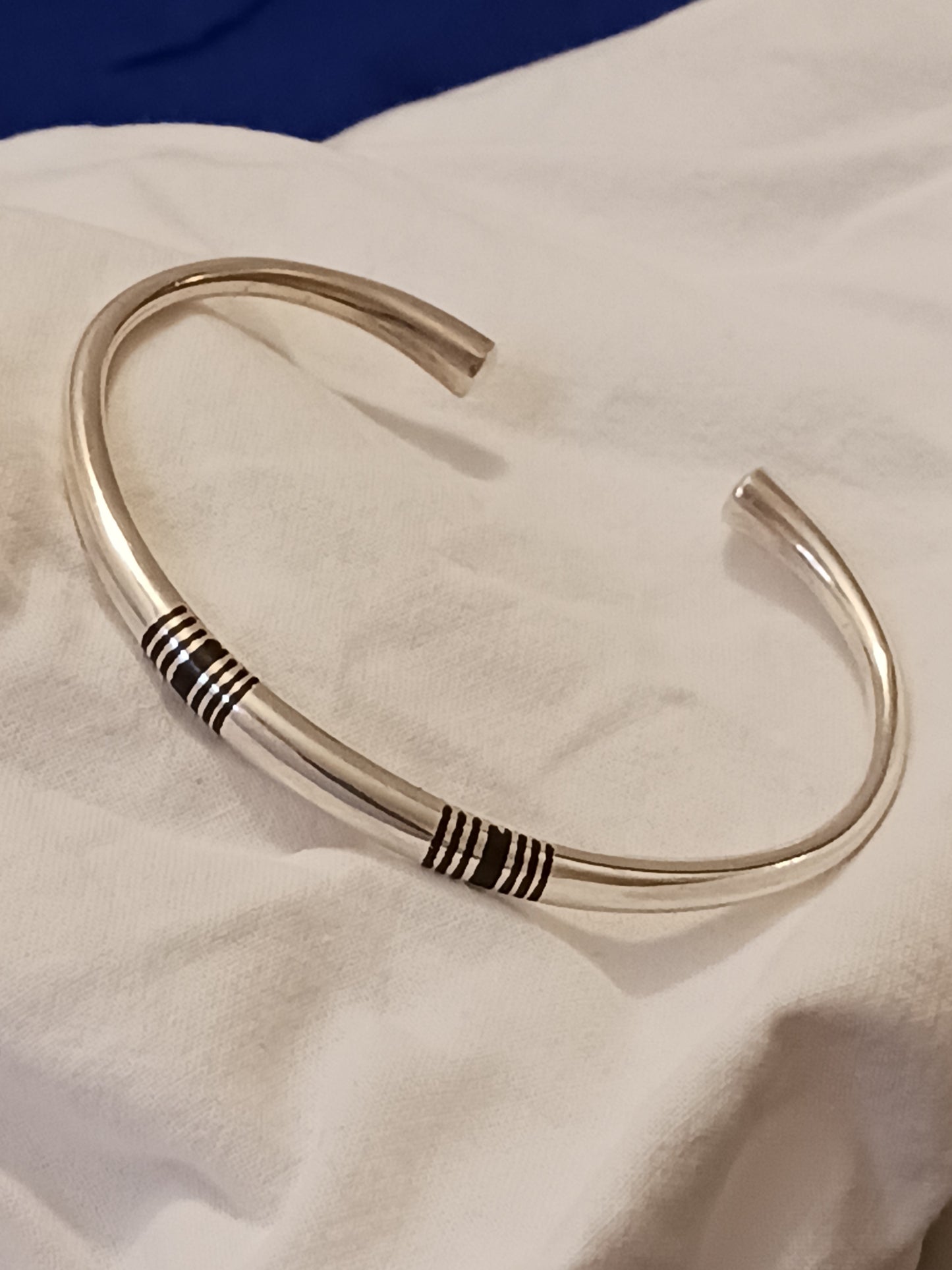 Bracelet en argent massif