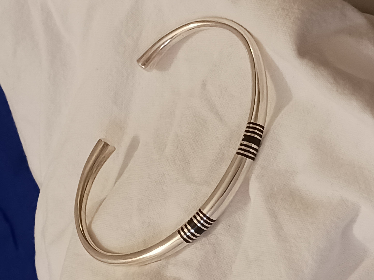 Bracelet en argent massif