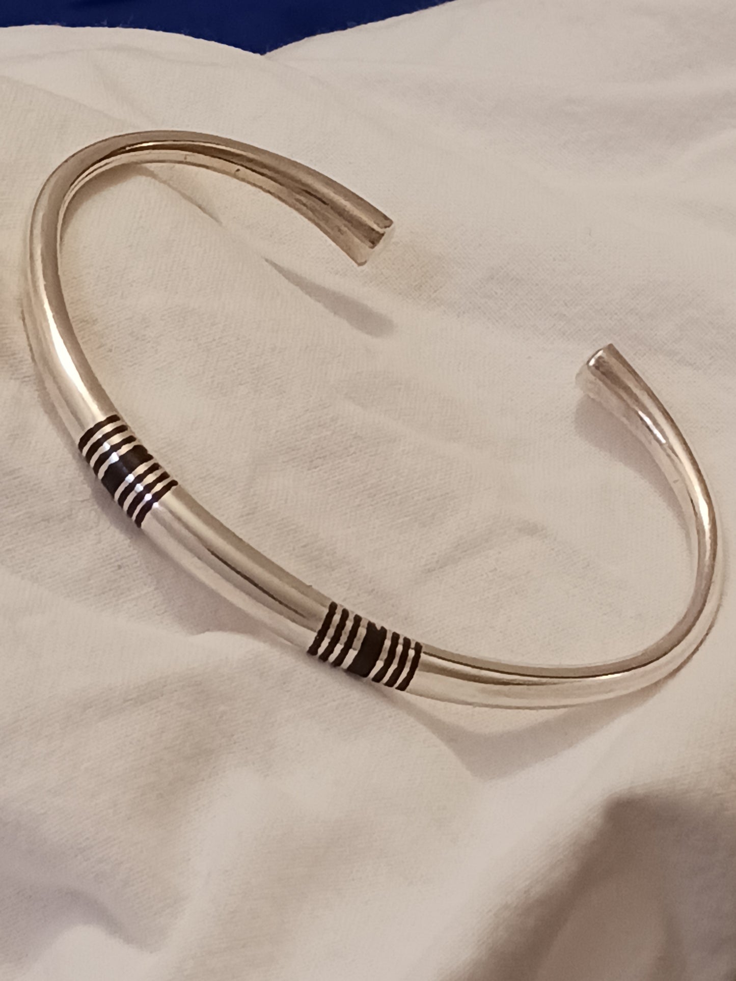 Bracelet en argent massif