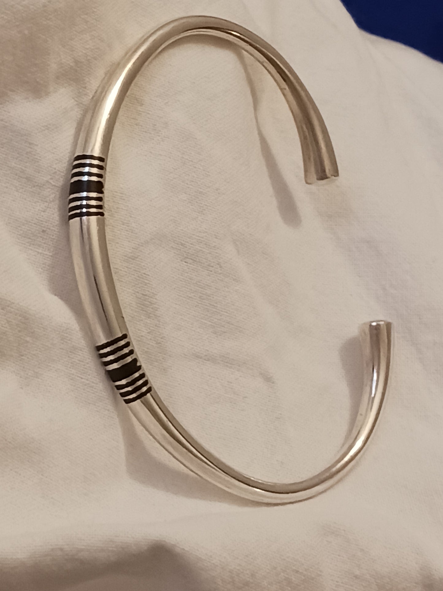 Bracelet en argent massif