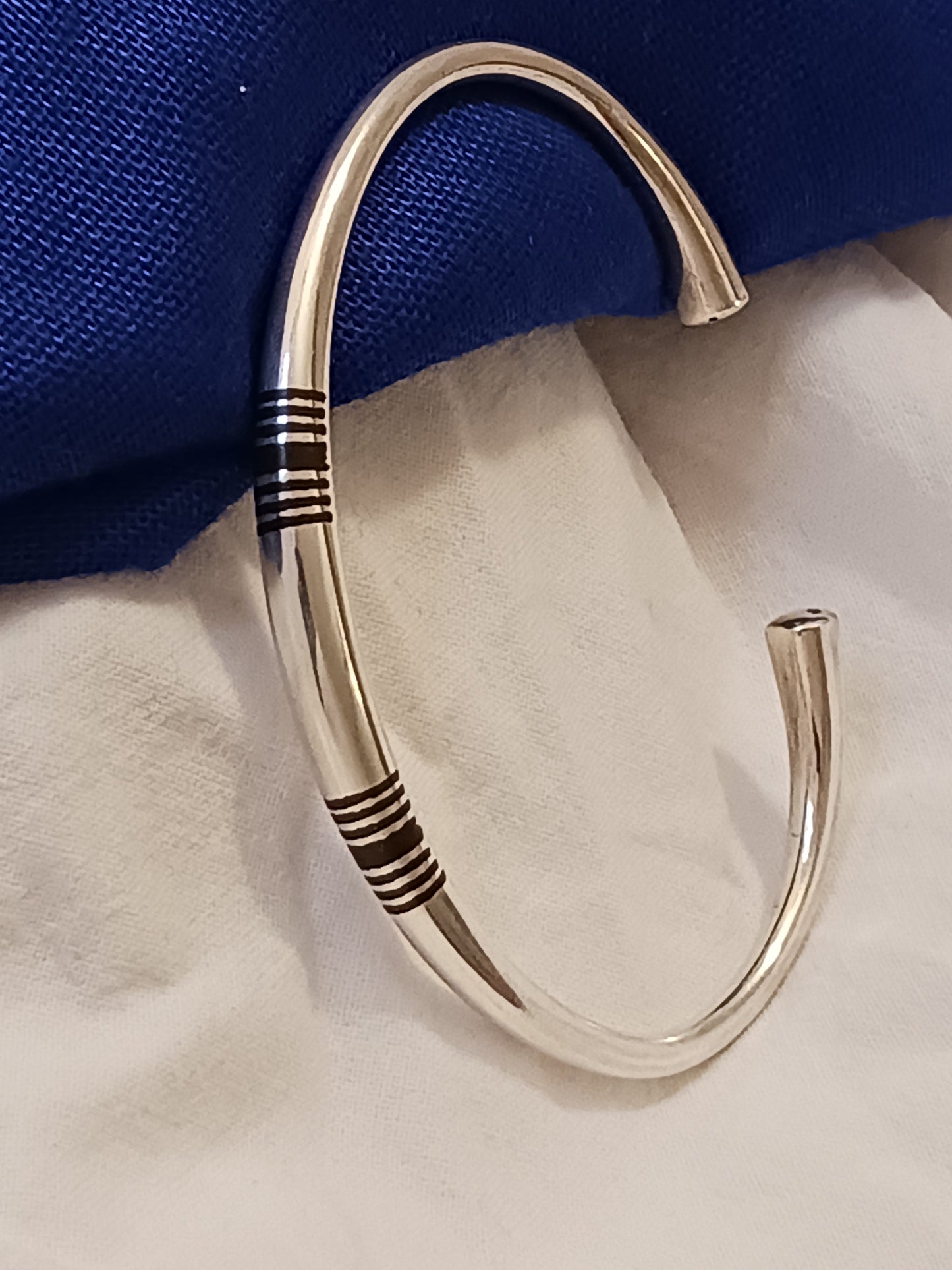 Bracelet en argent massif