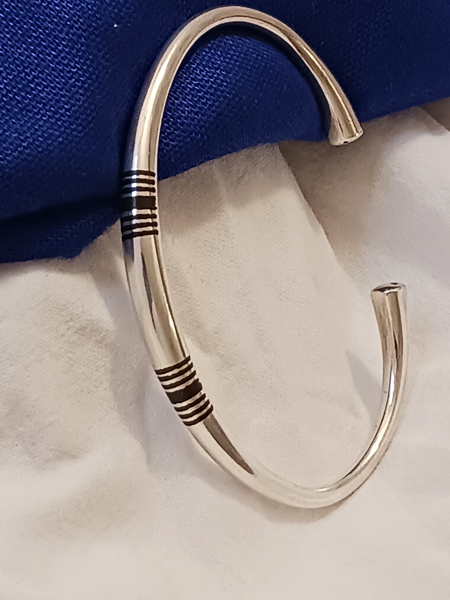 Bracelet en argent massif