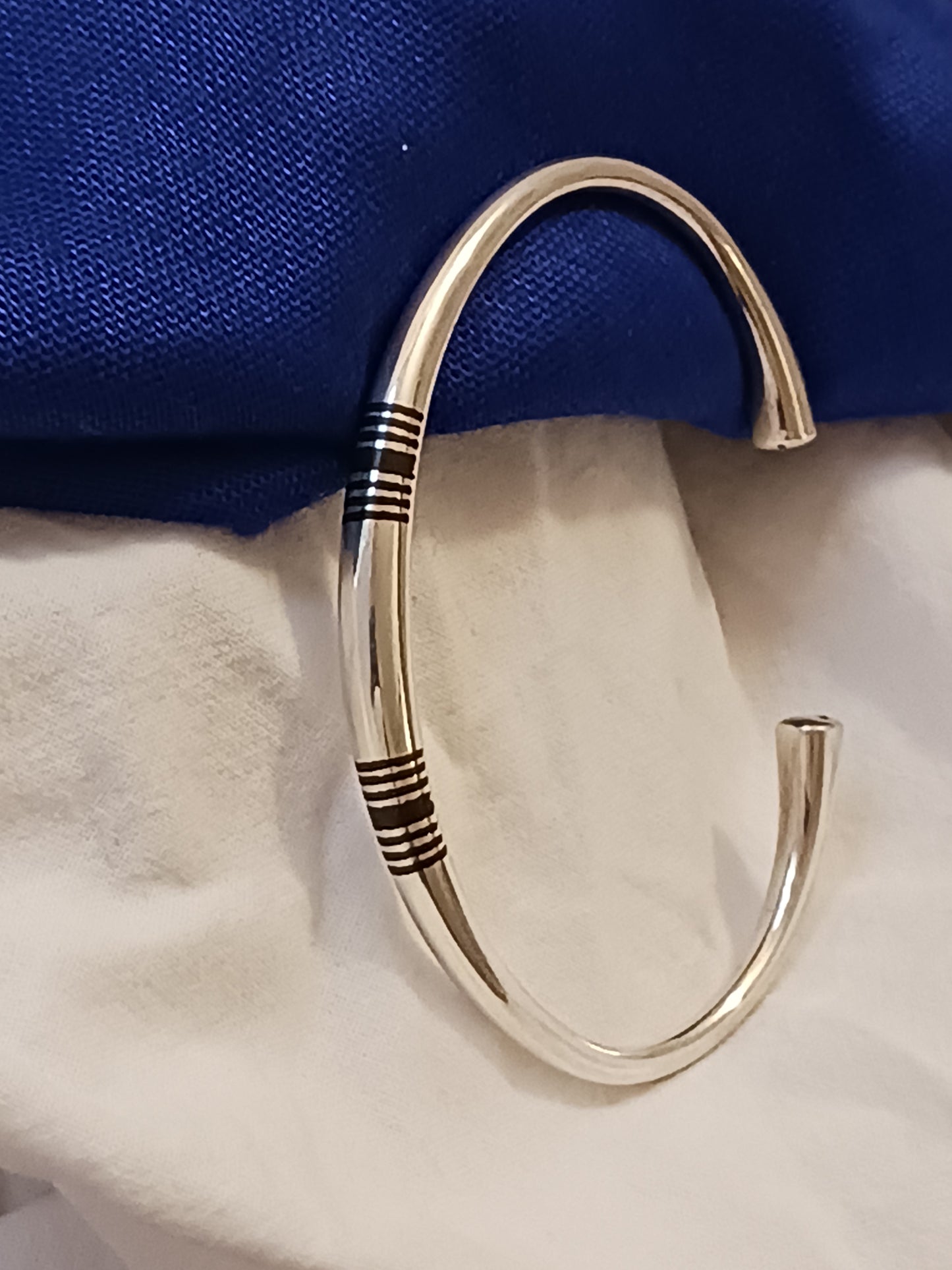 Bracelet en argent massif