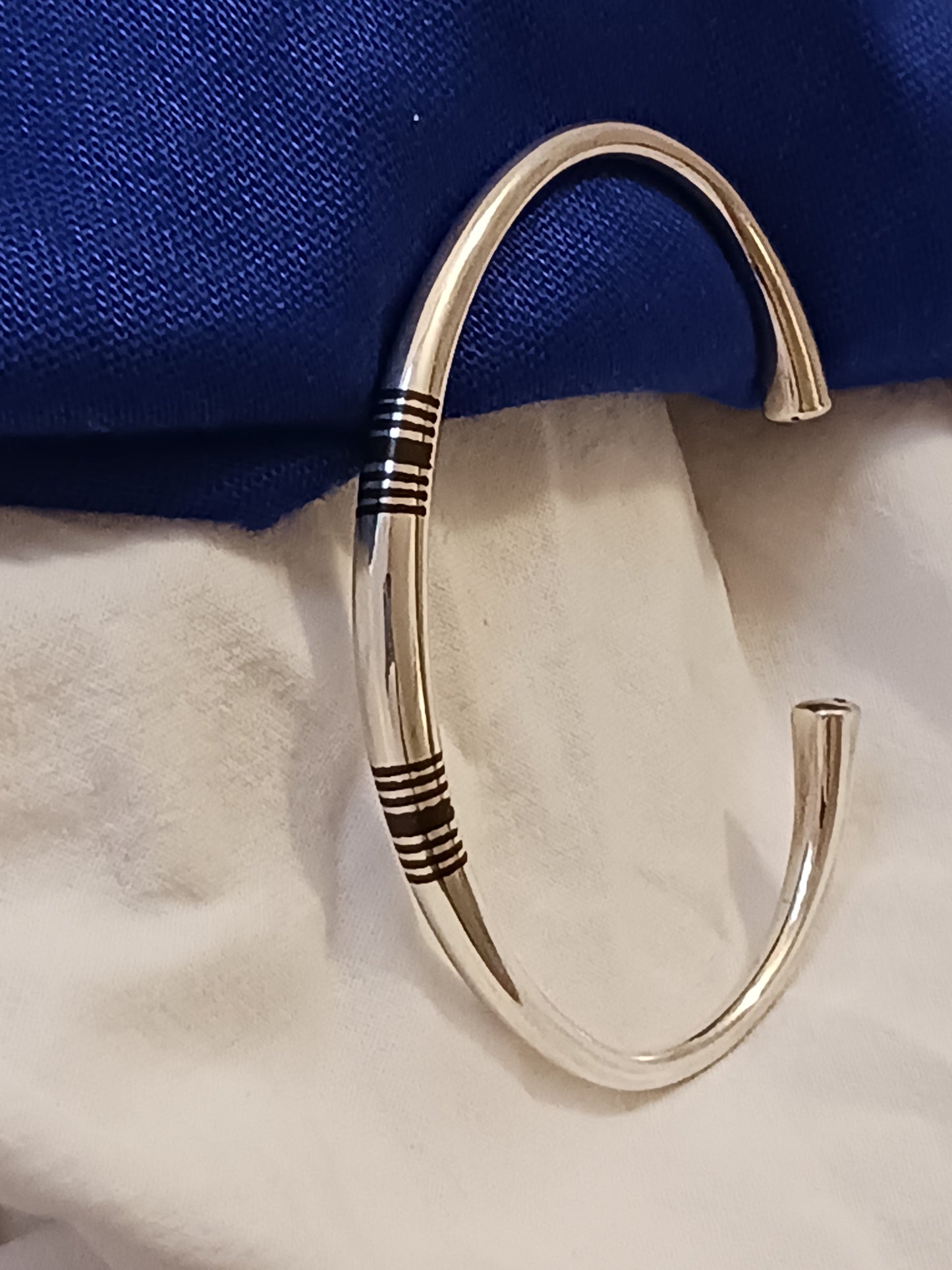 Bracelet en argent massif