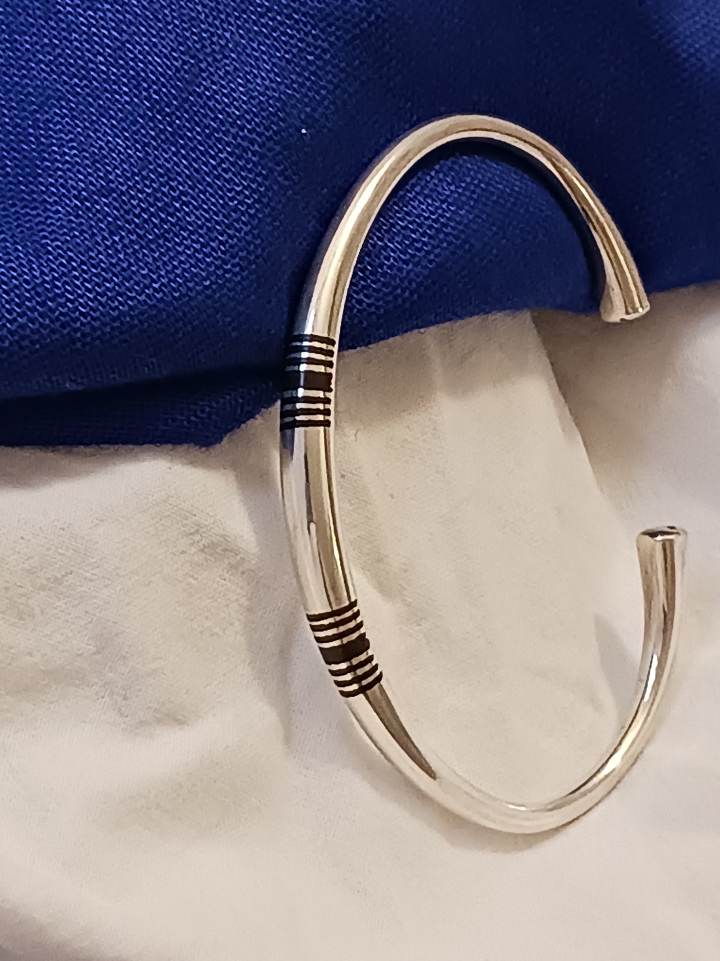 Bracelet en argent massif