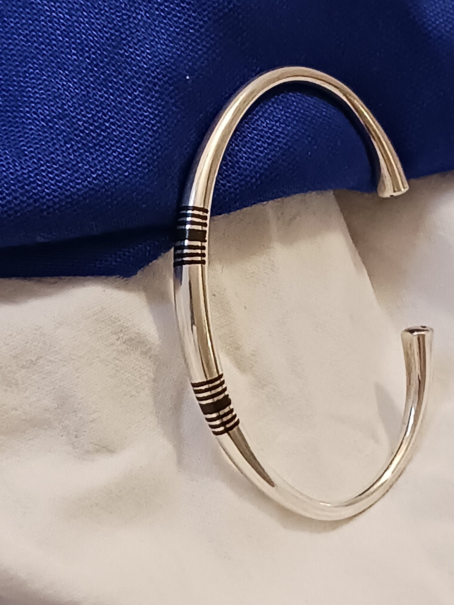 Bracelet en argent massif
