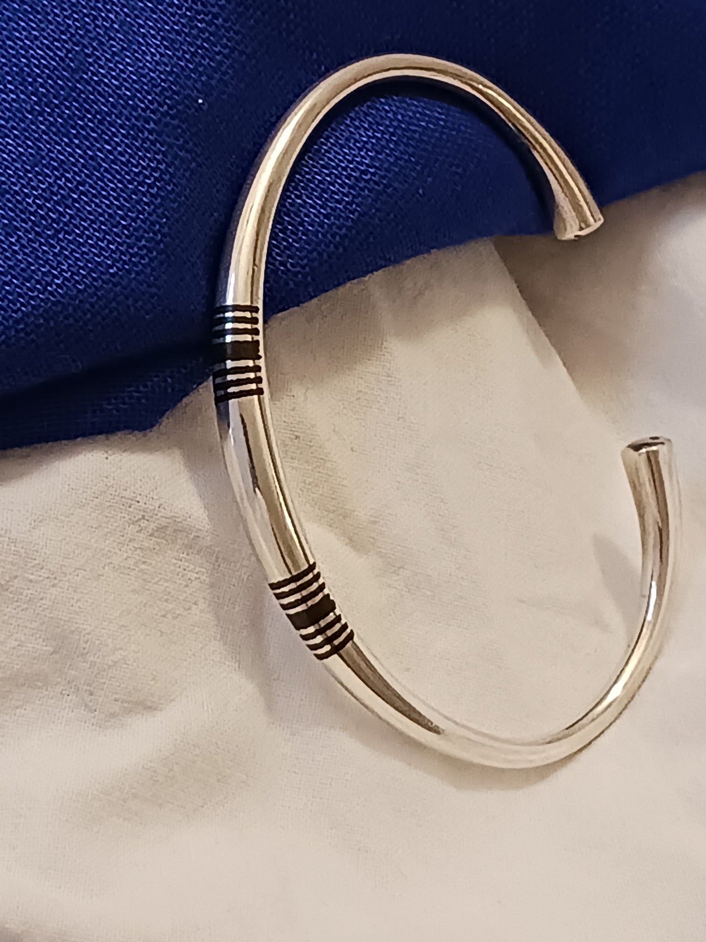Bracelet en argent massif