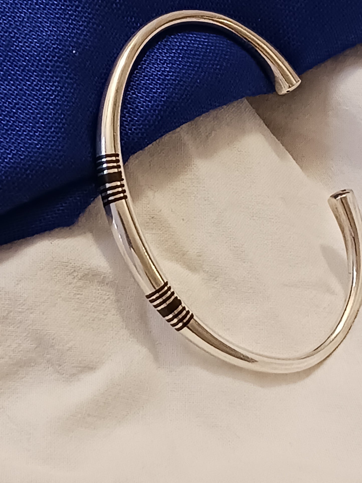 Bracelet en argent massif
