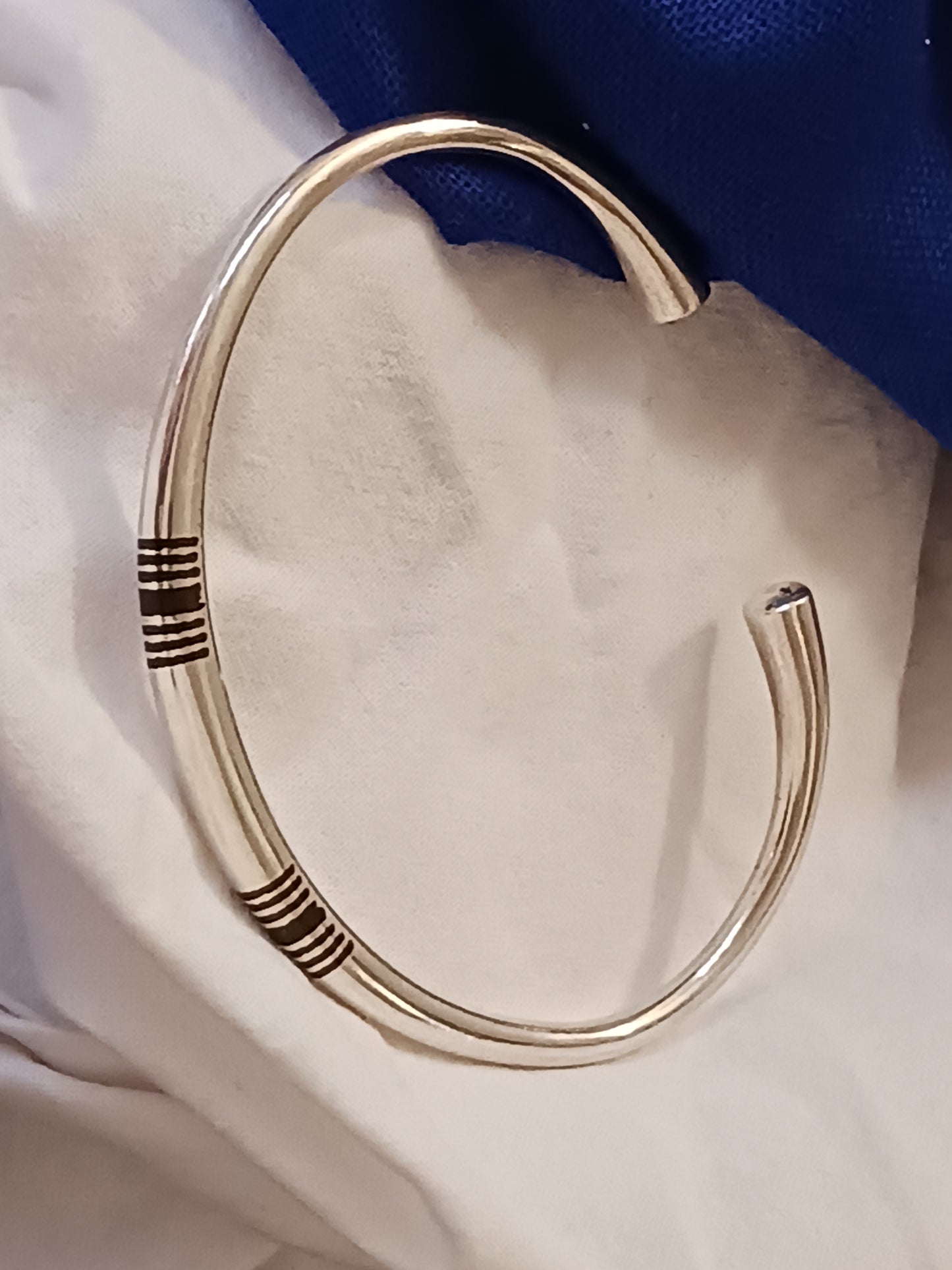 Bracelet en argent massif