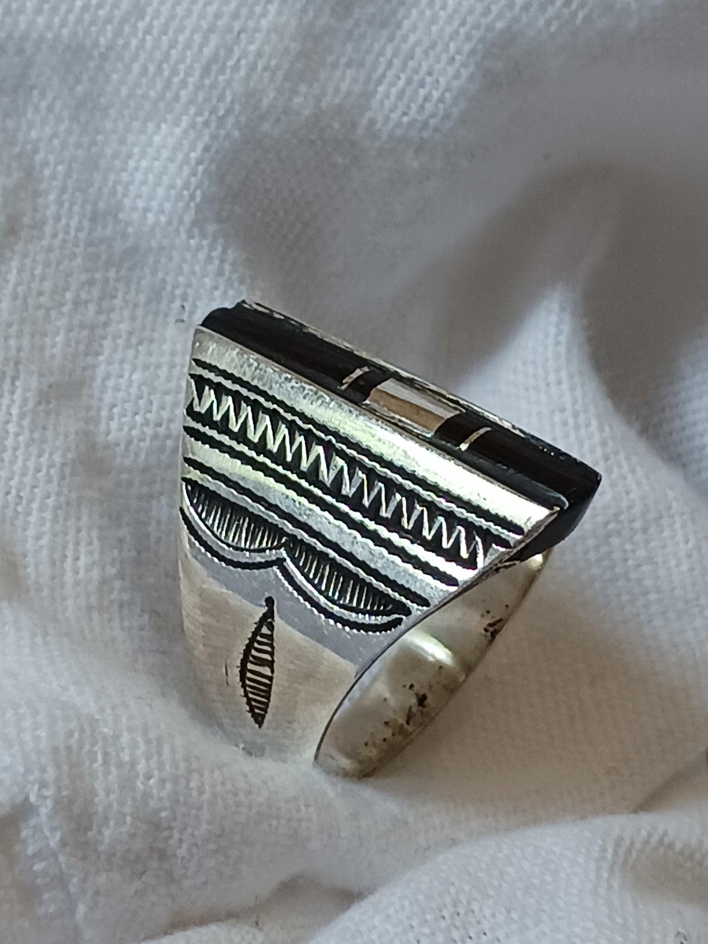 Bague touareg en argent massif