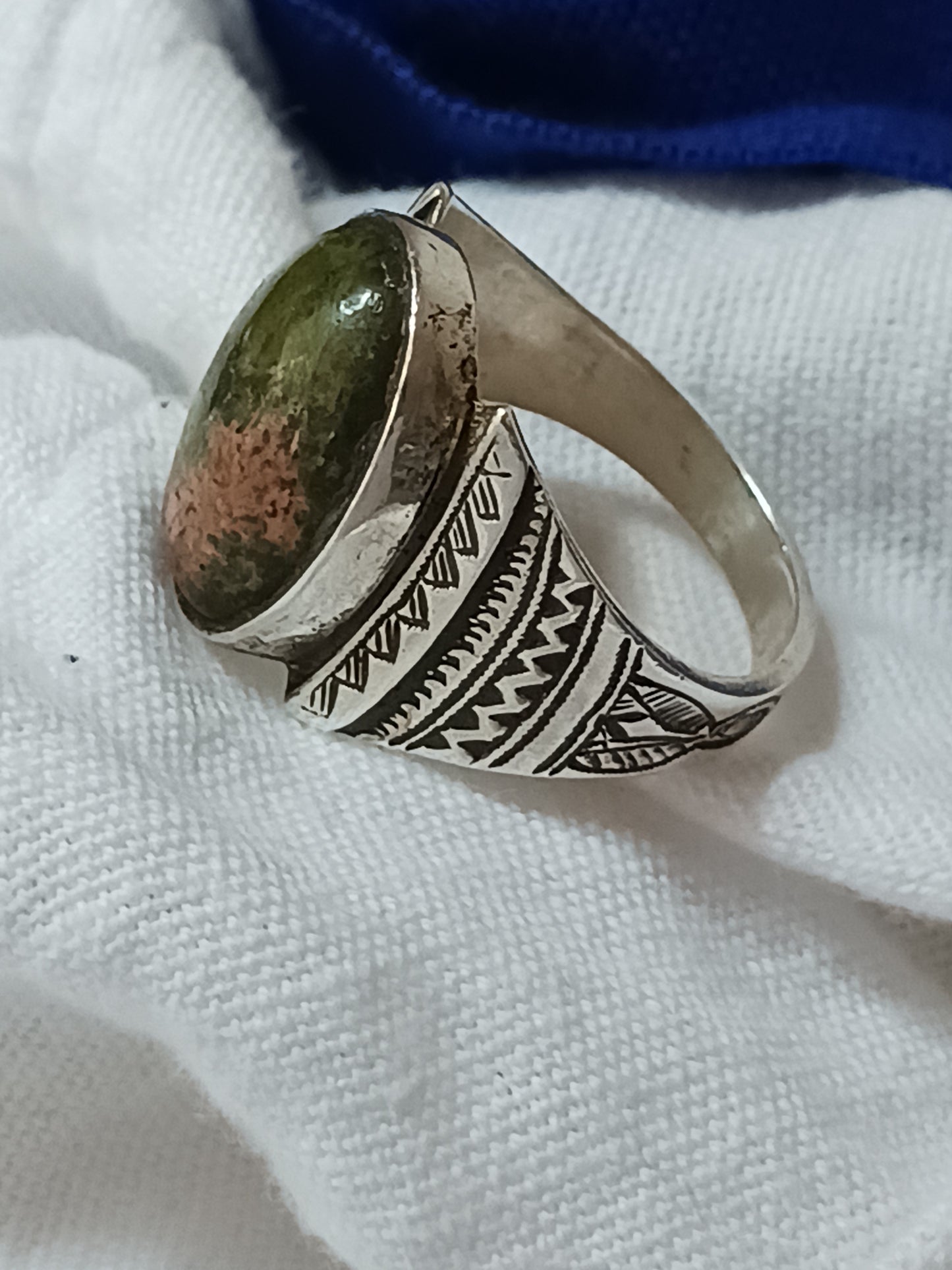 Bague touareg en argent massif