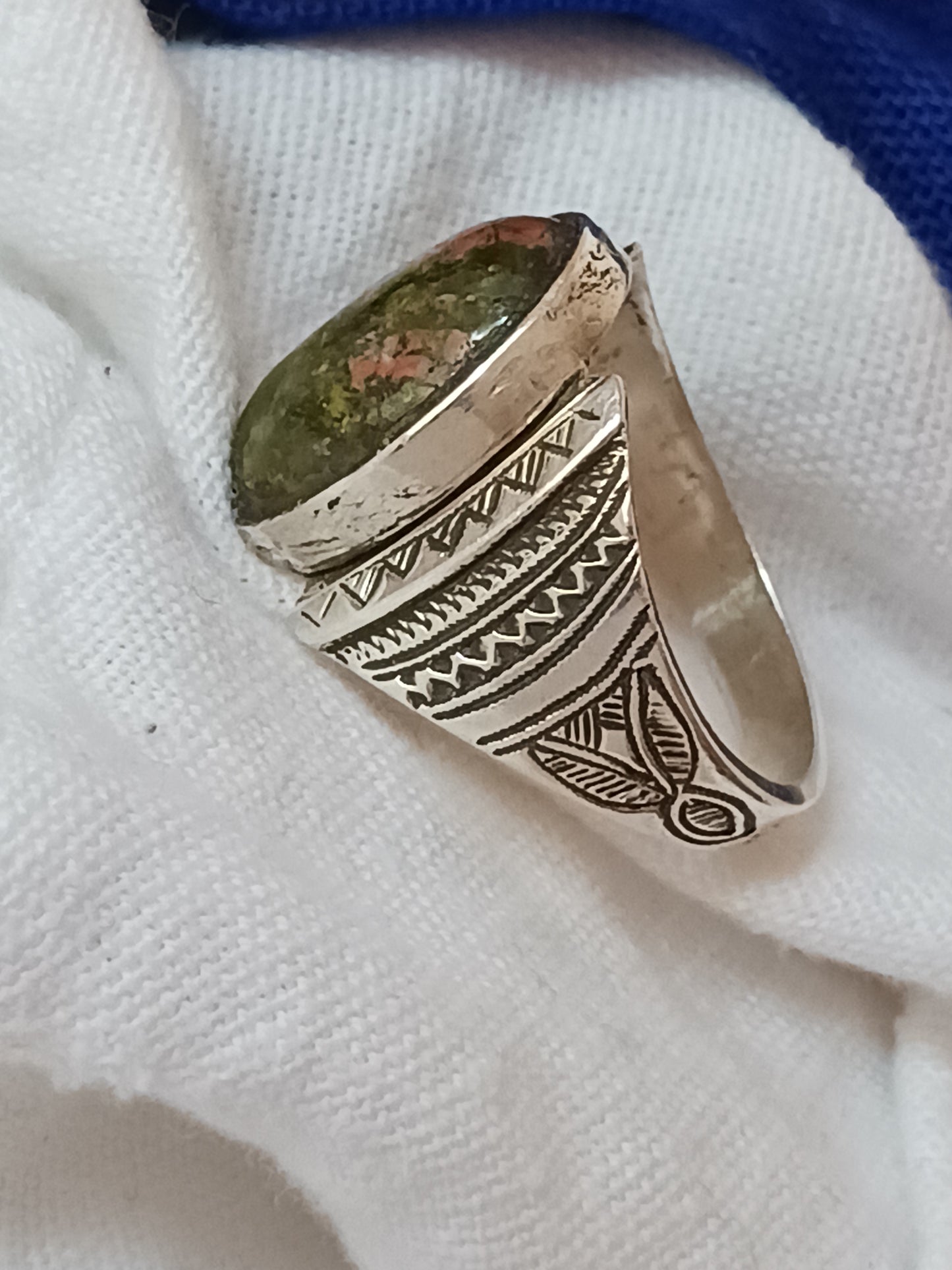 Bague touareg en argent massif