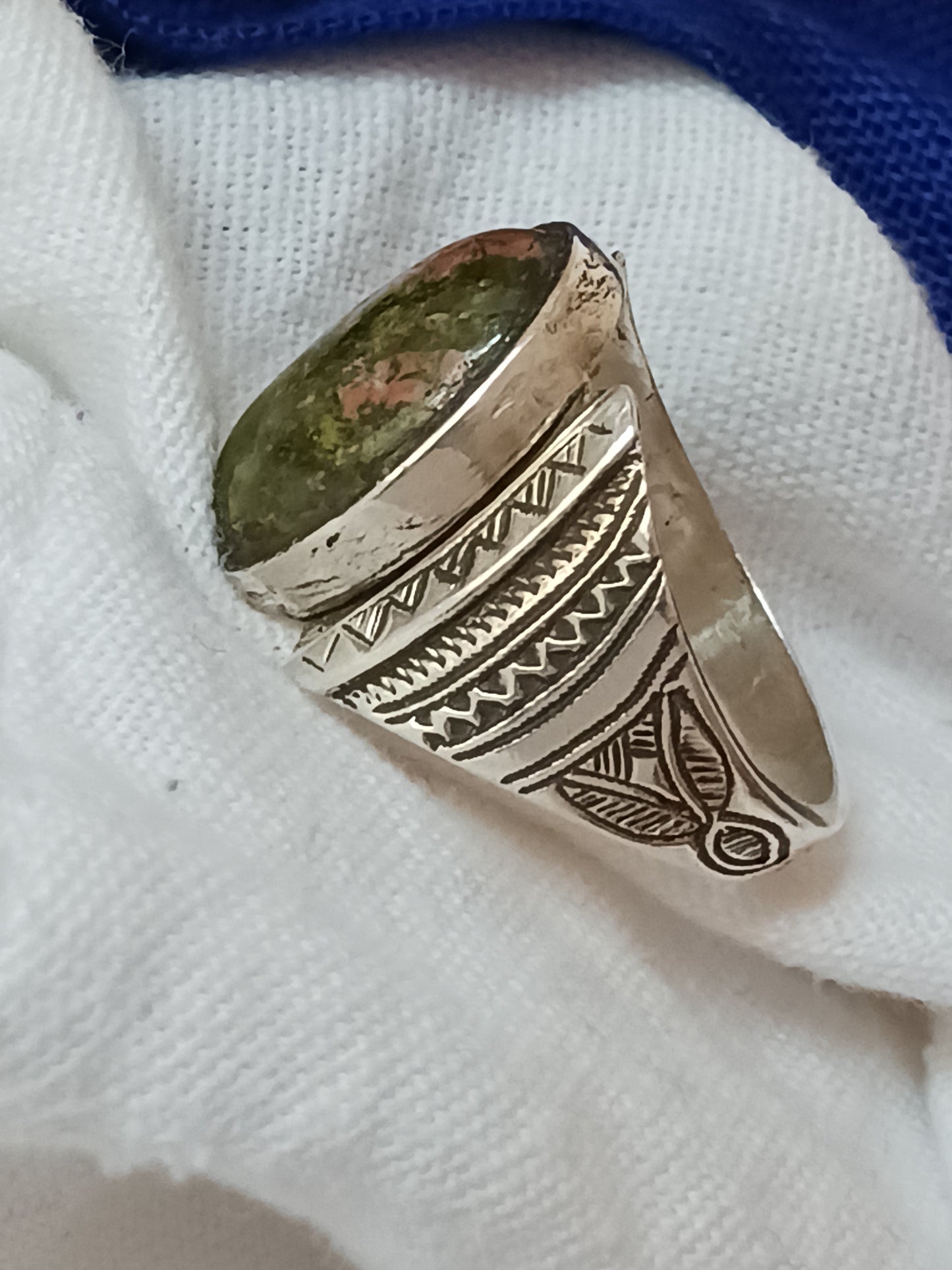 Bague touareg en argent massif