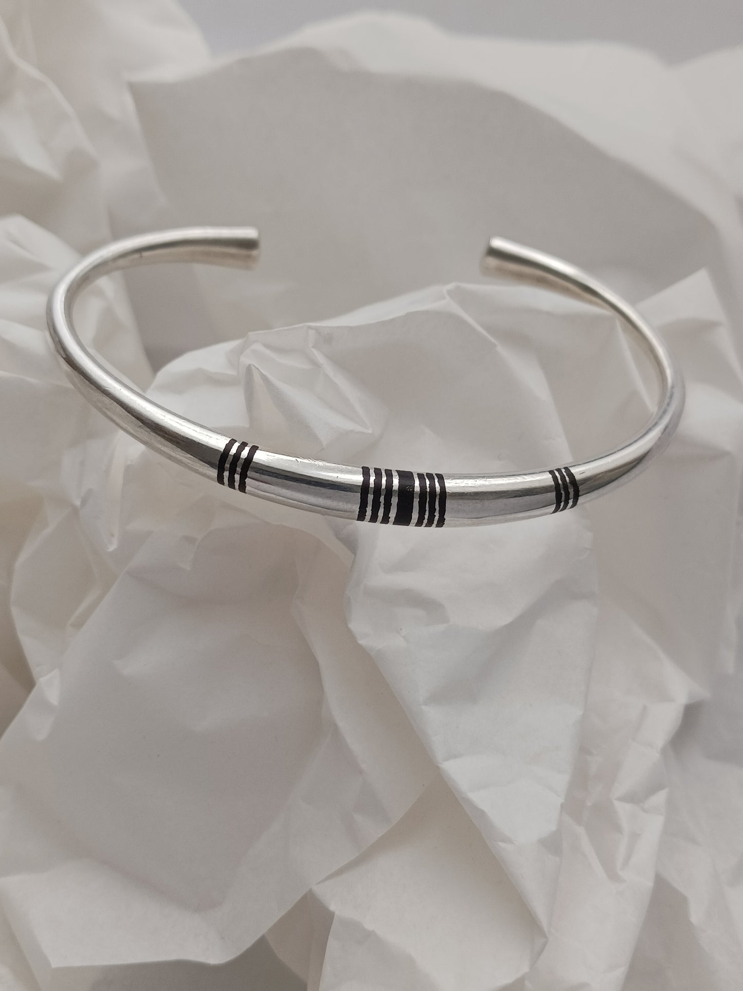 Bracelet en argent massif