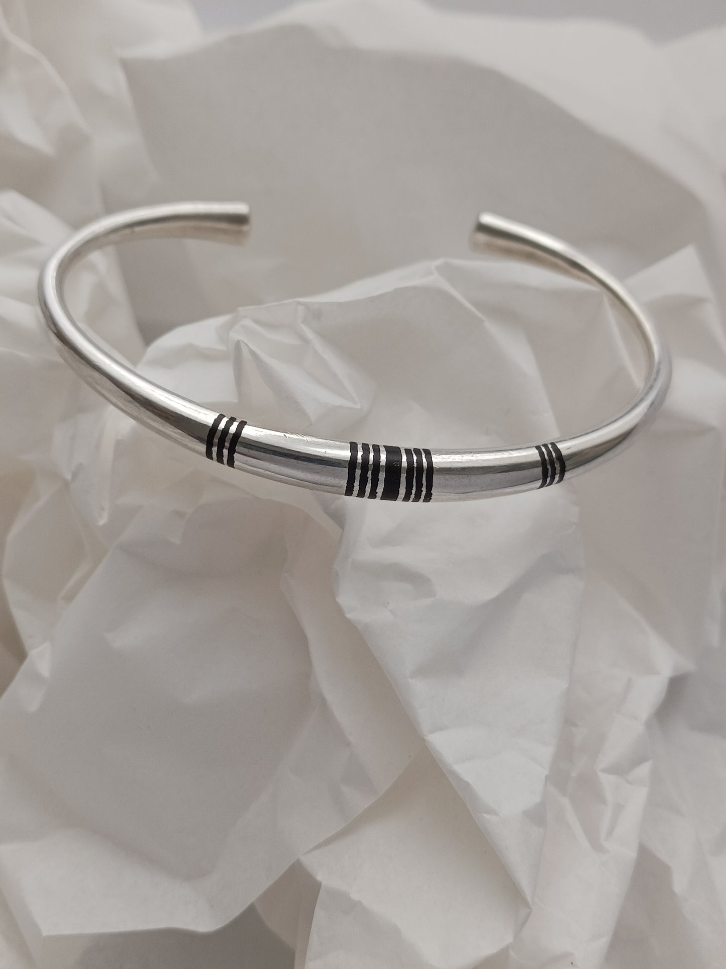 Bracelet en argent massif