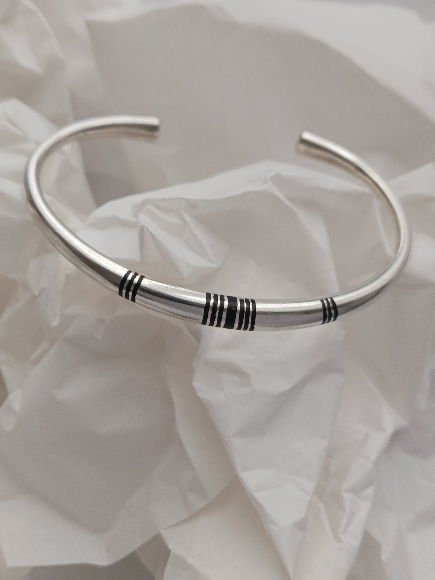 Bracelet en argent massif