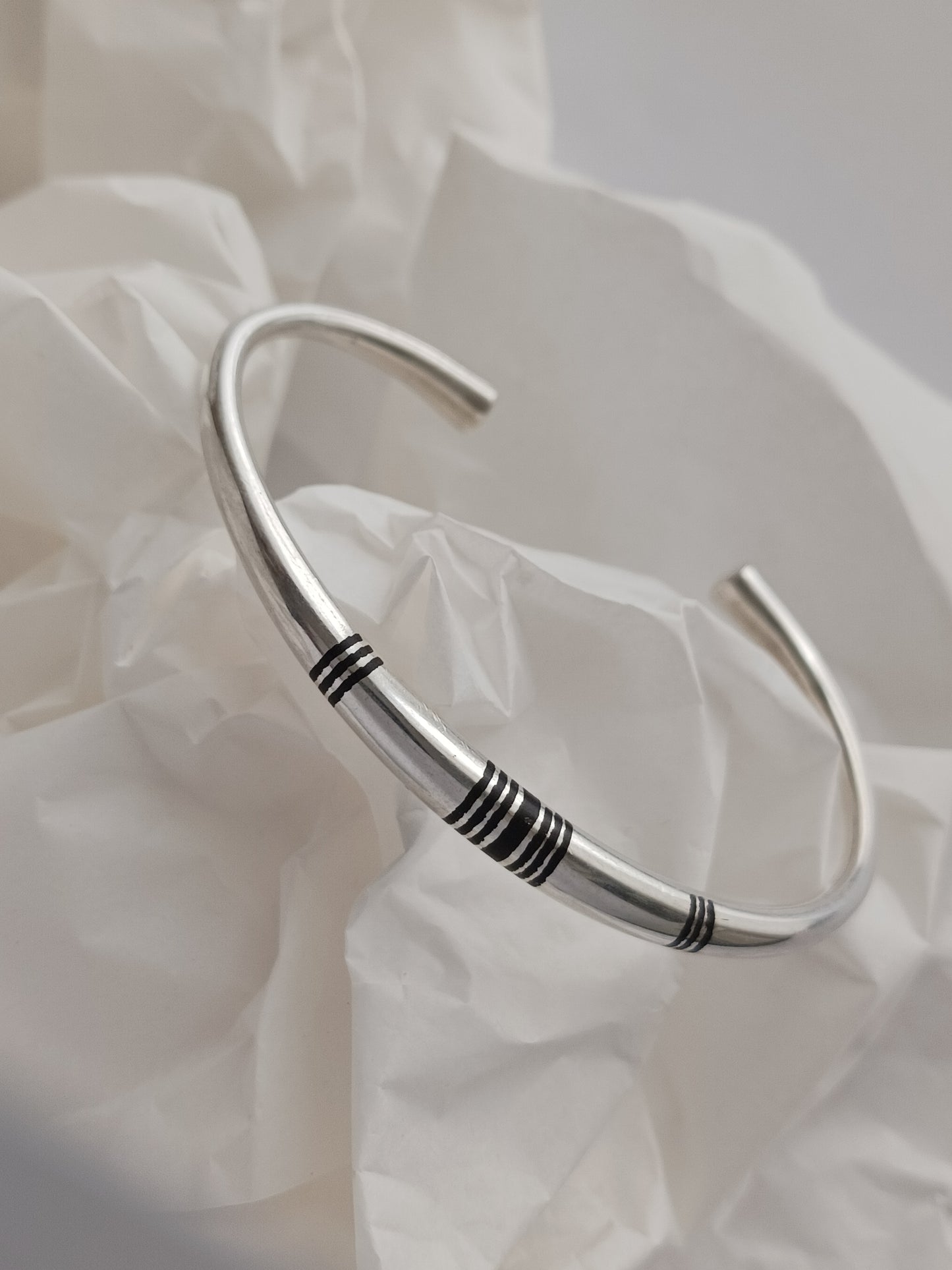 Bracelet en argent massif