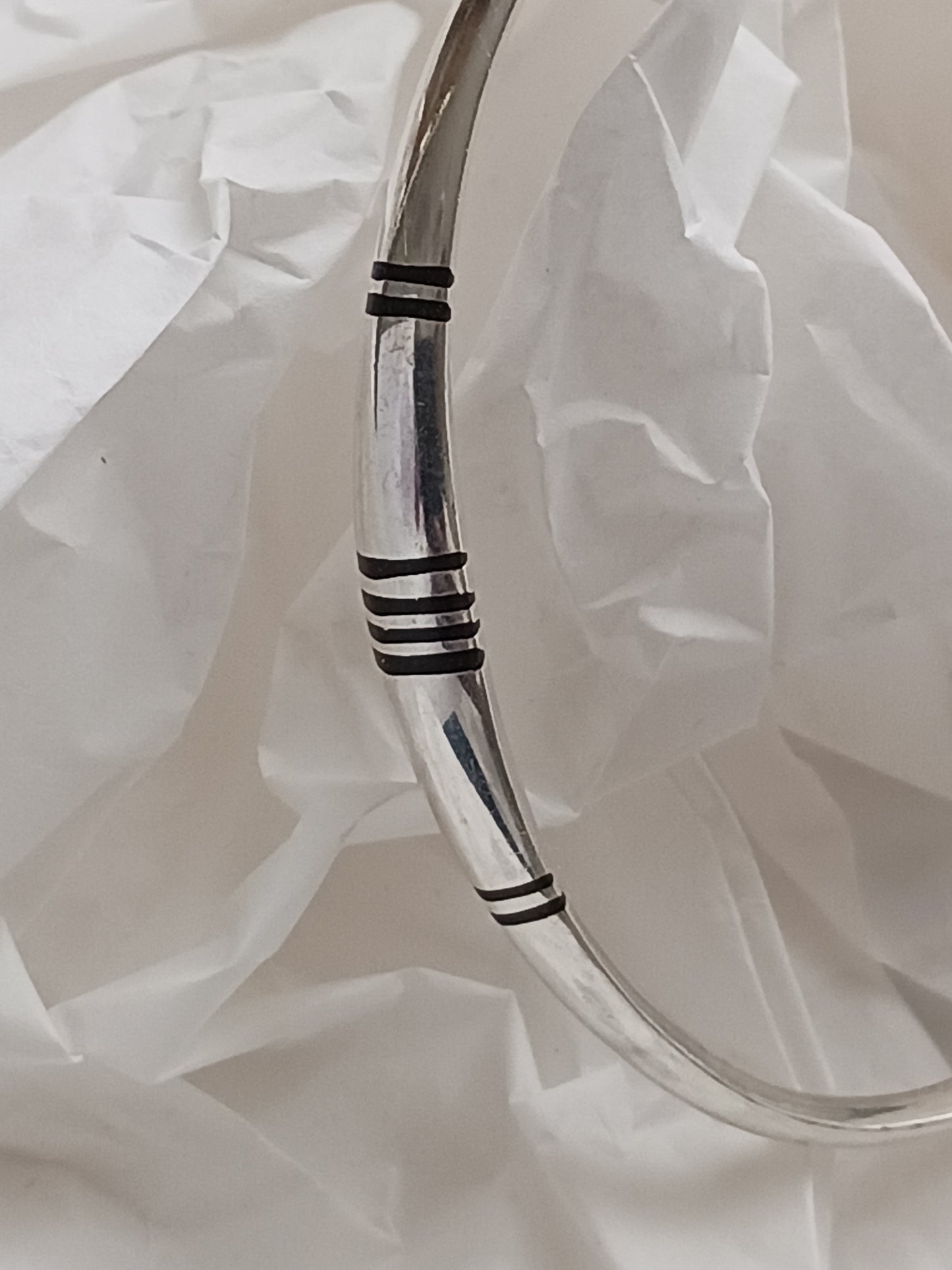 Bracelet en argent massif