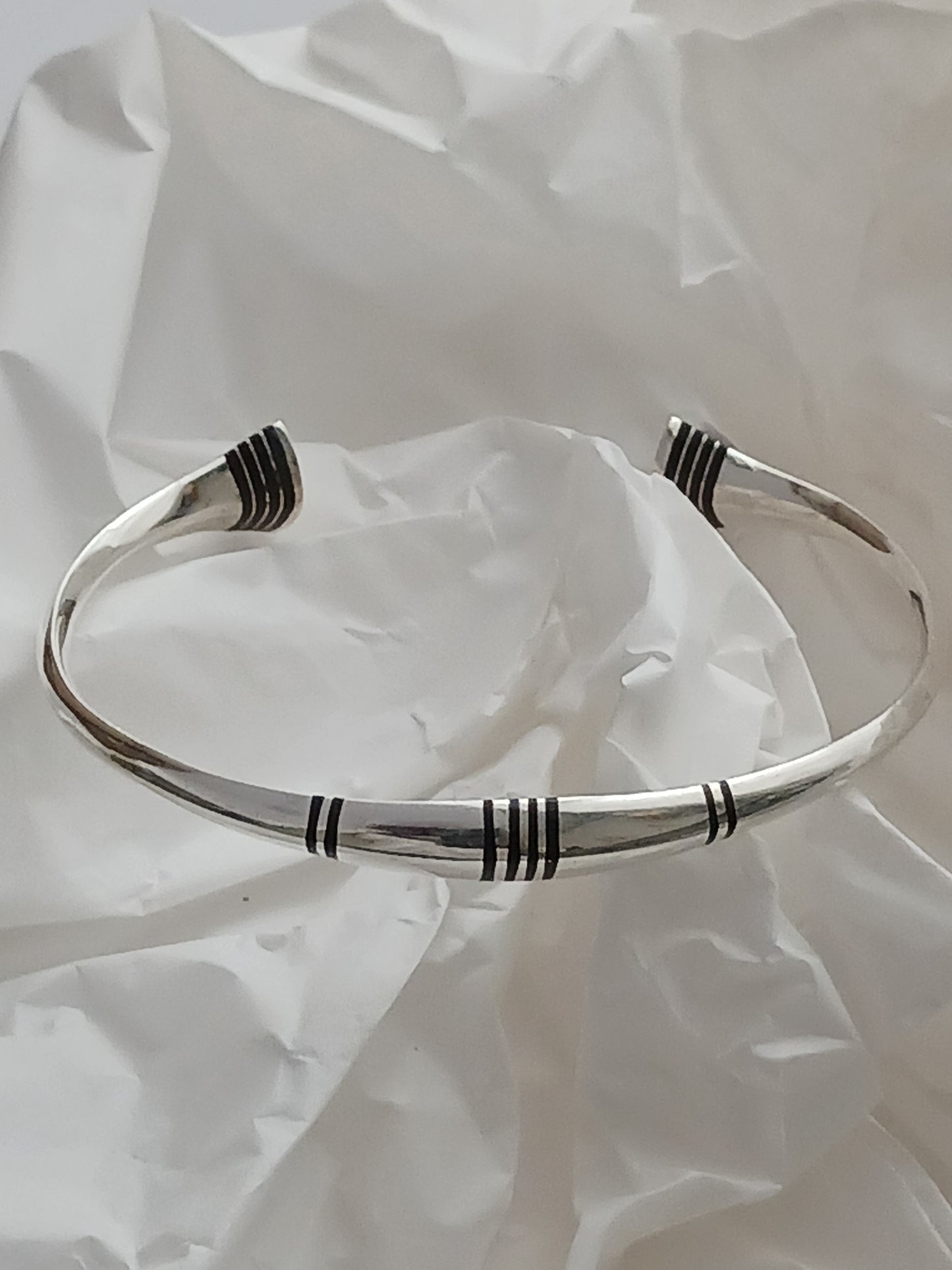 Bracelet en argent massif