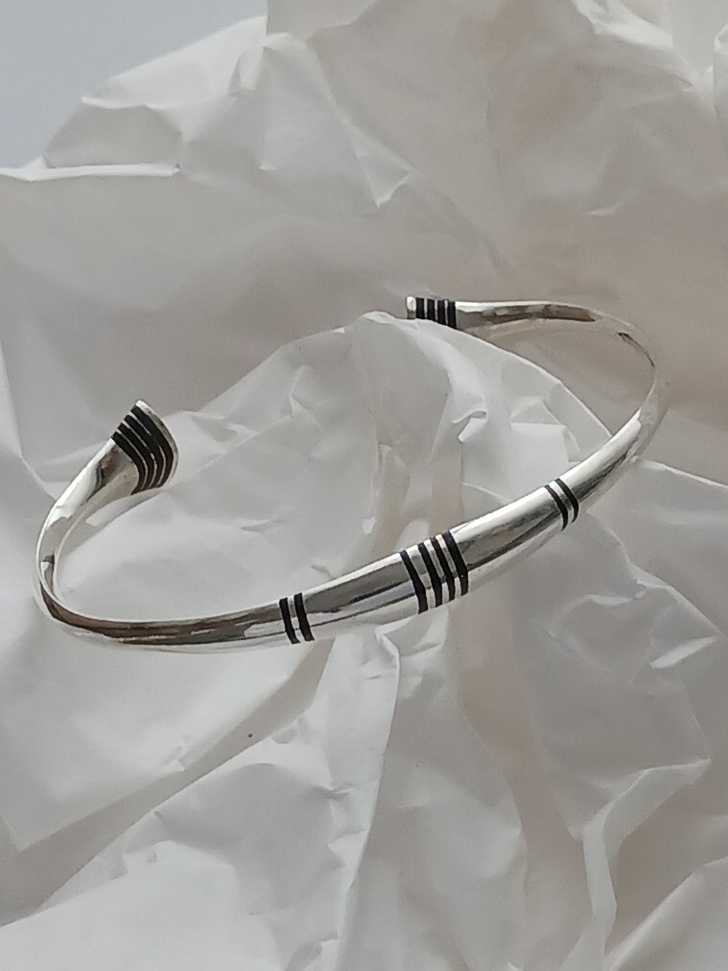 Bracelet en argent massif