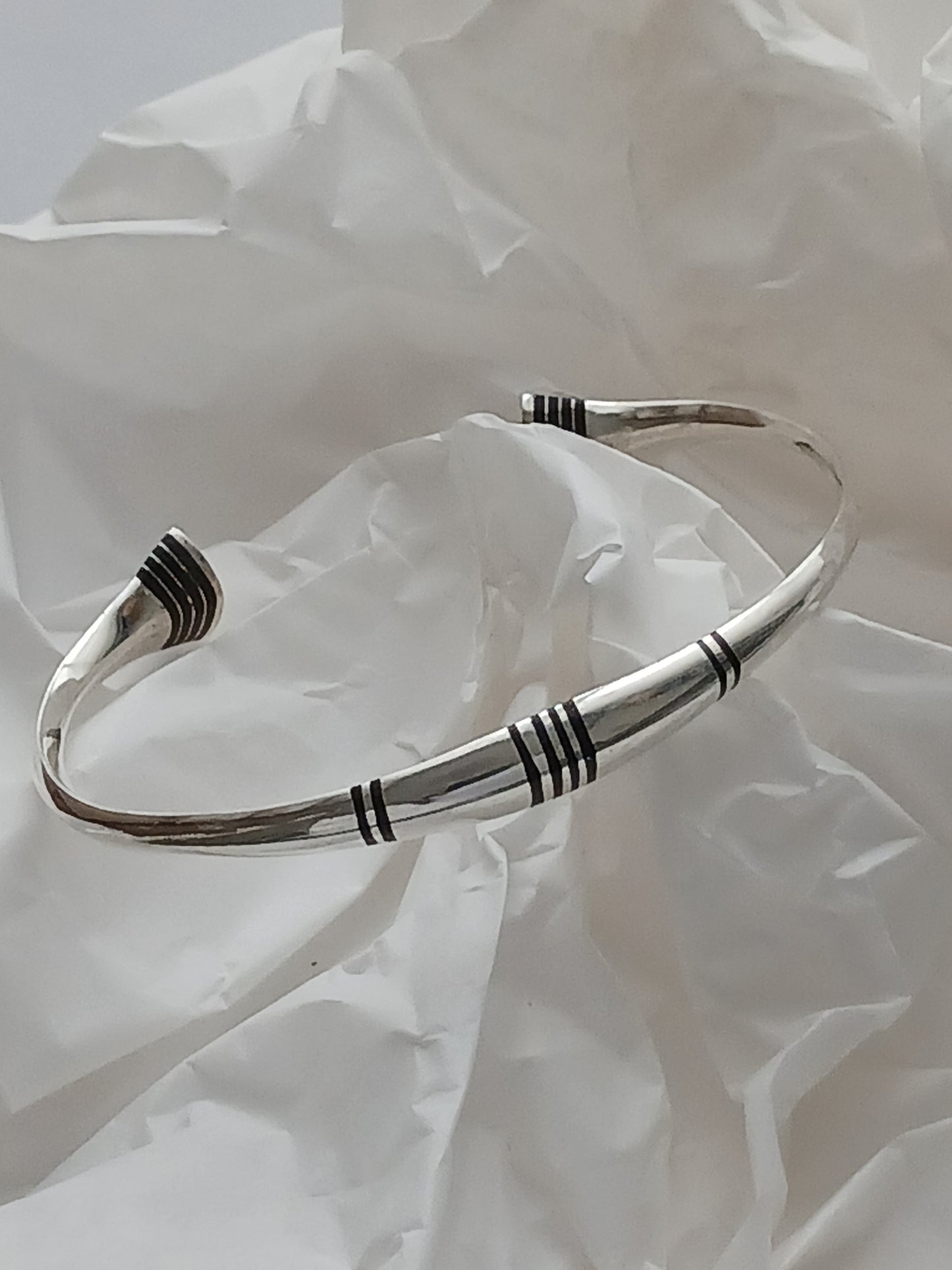 Bracelet en argent massif