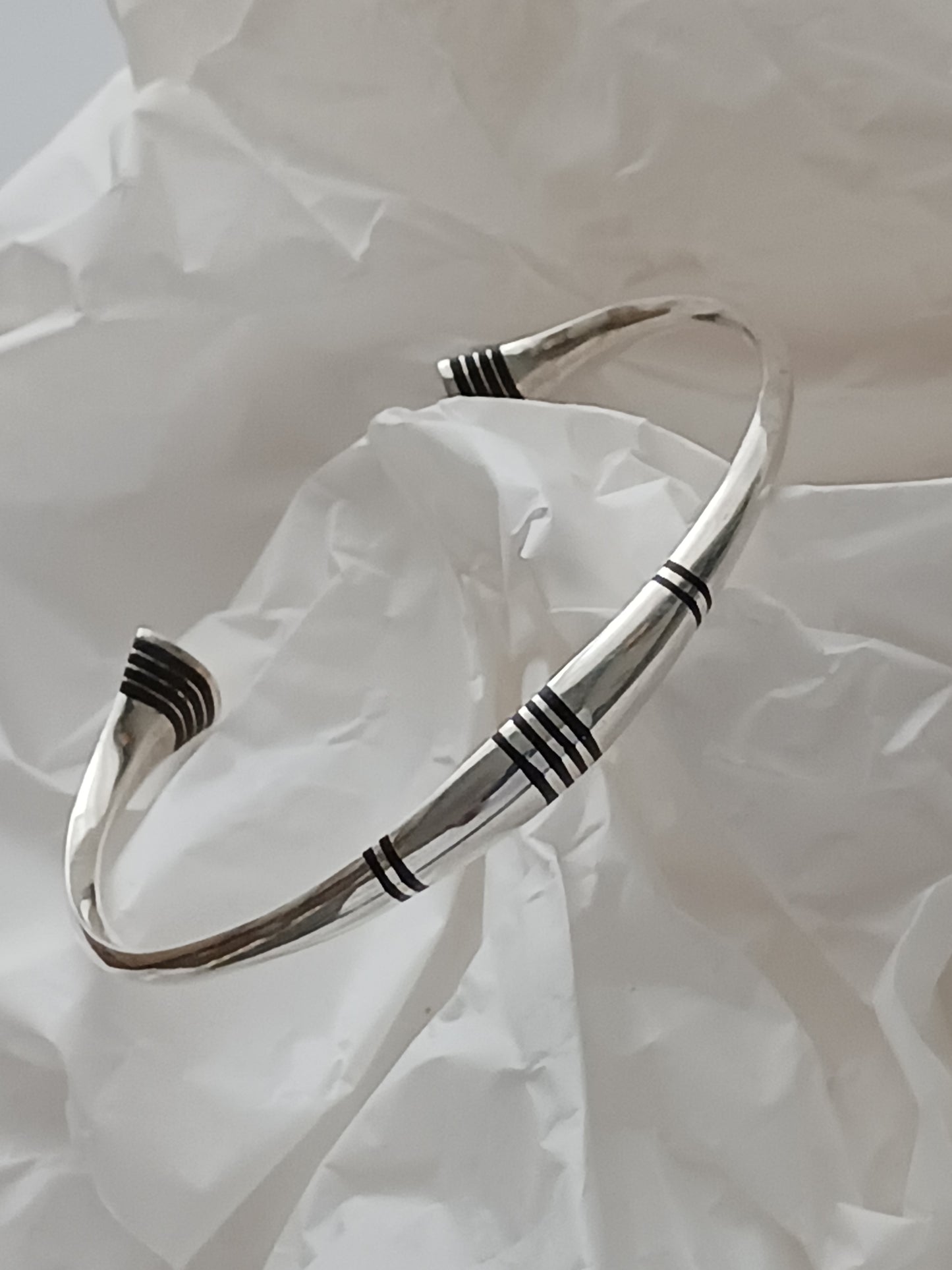 Bracelet en argent massif