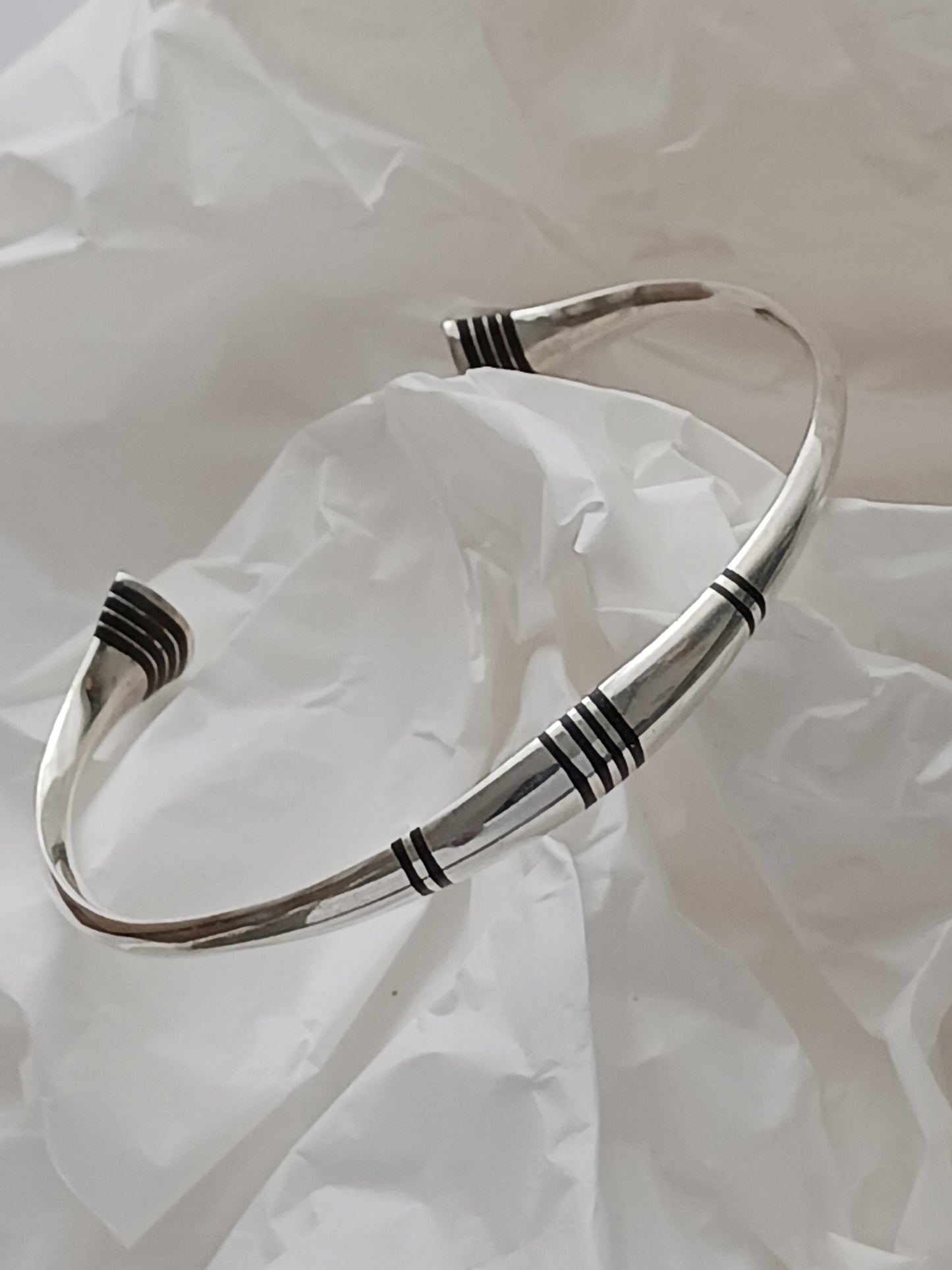 Bracelet en argent massif