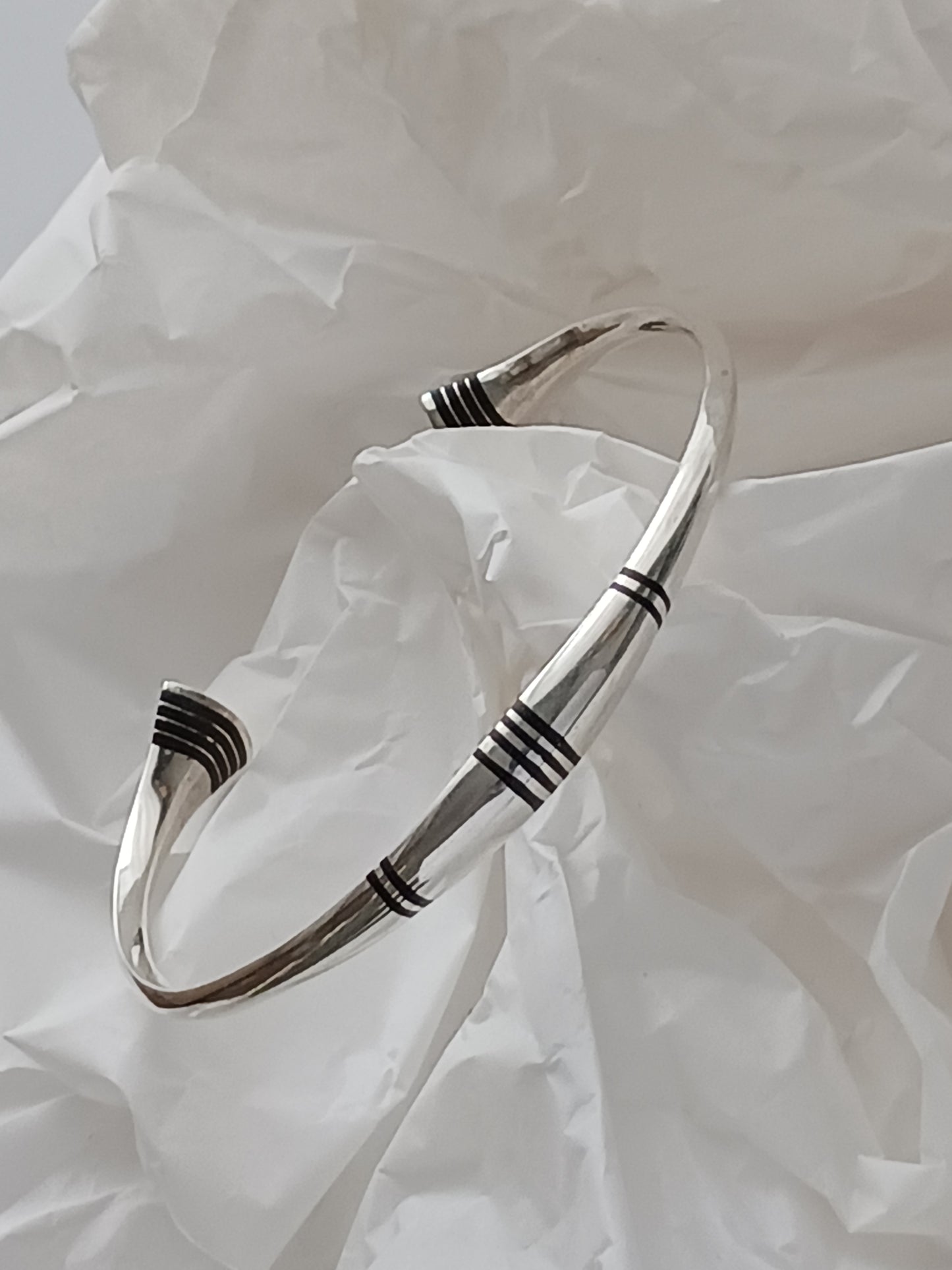Bracelet en argent massif