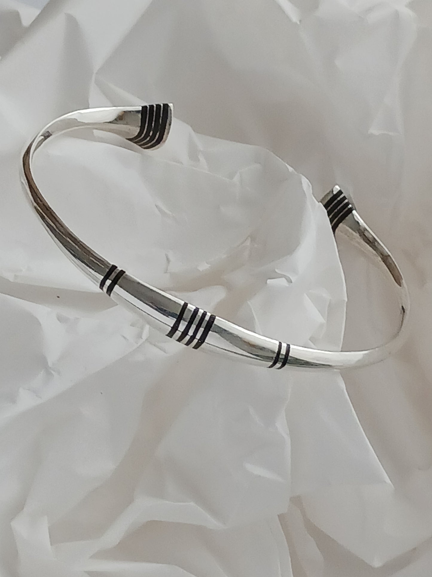 Bracelet en argent massif