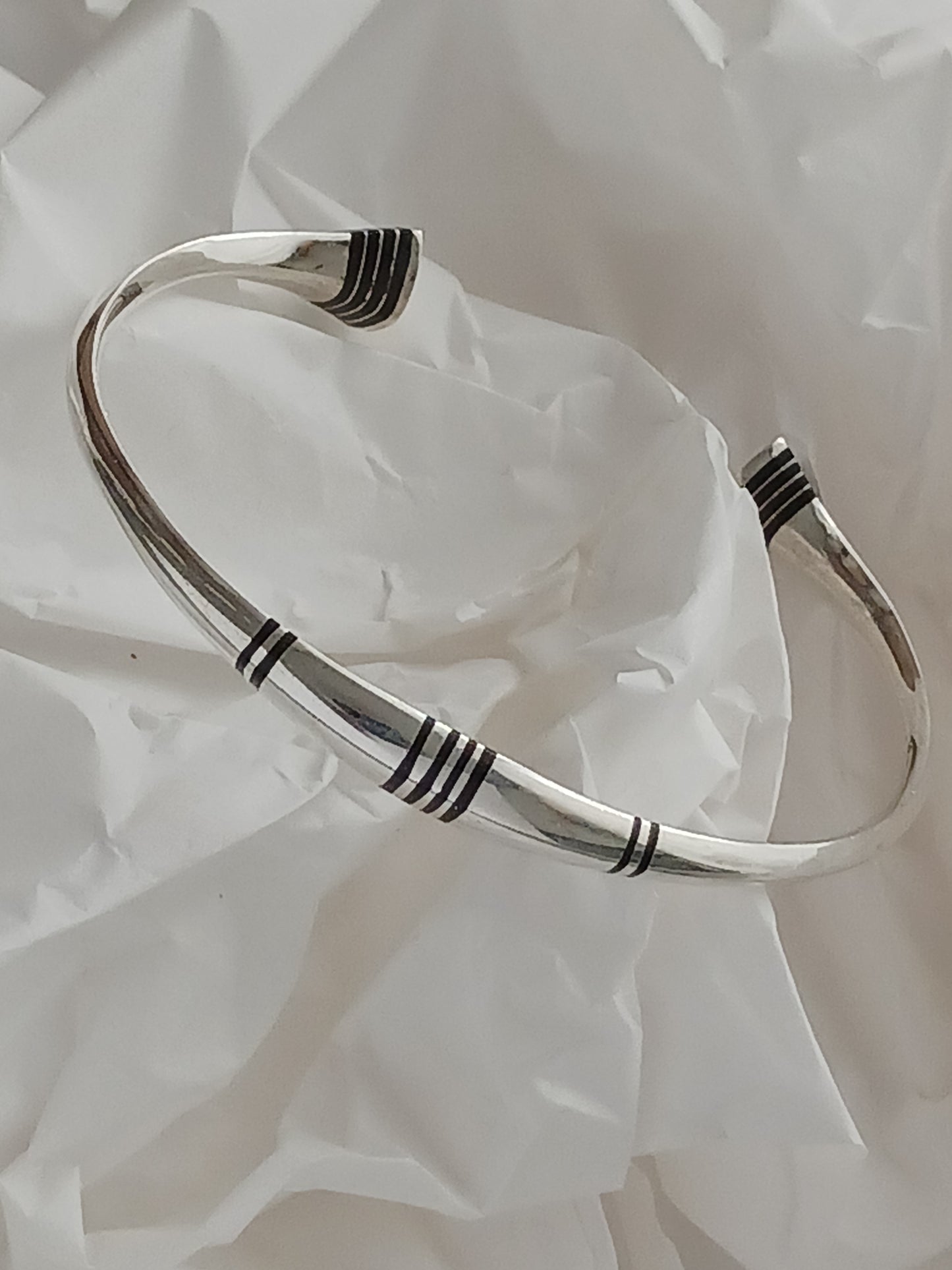 Bracelet en argent massif