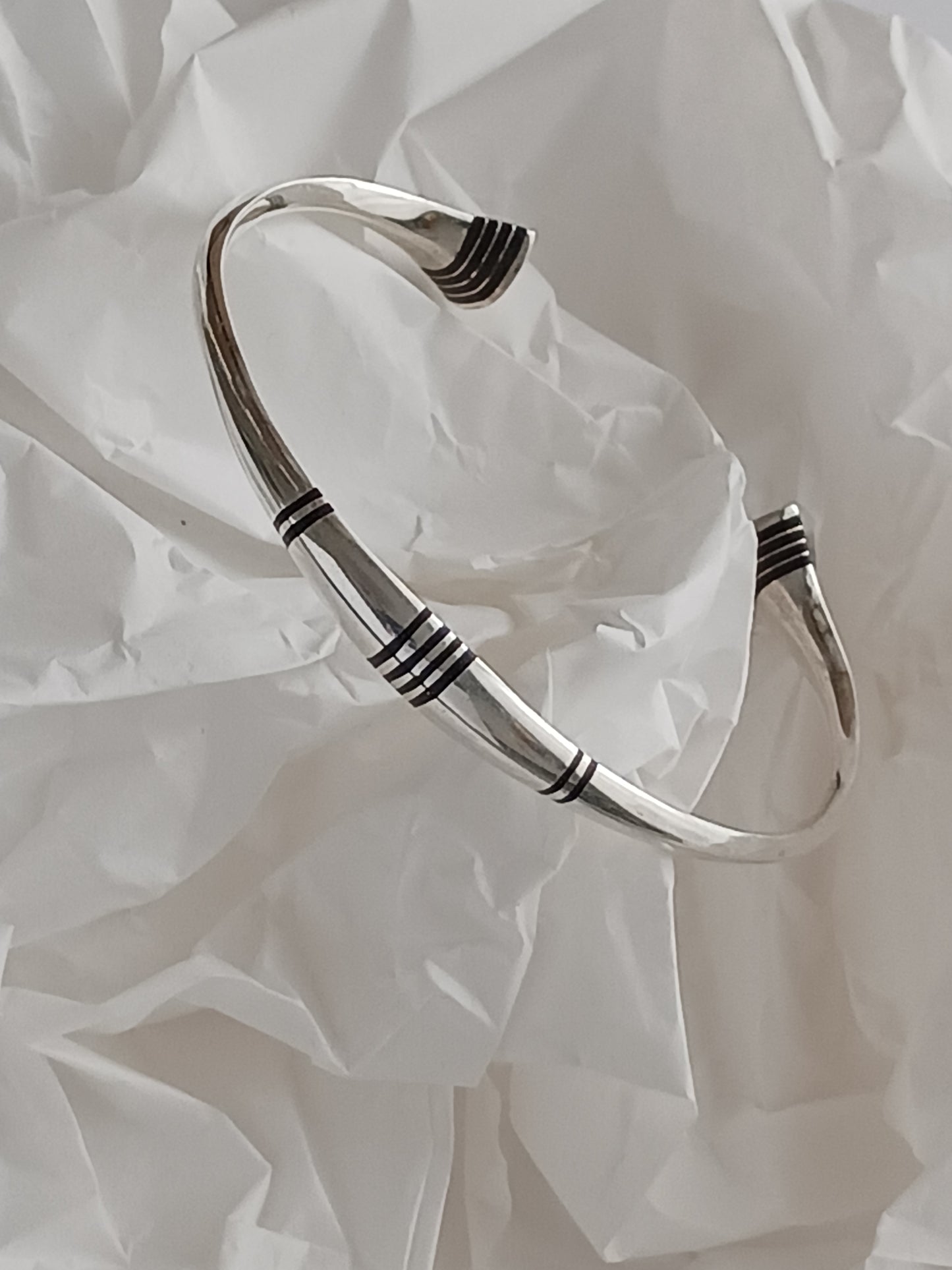Bracelet en argent massif