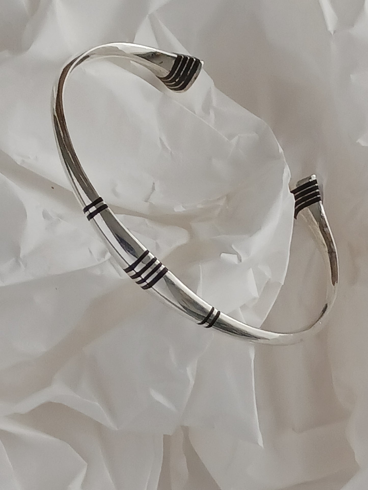 Bracelet en argent massif