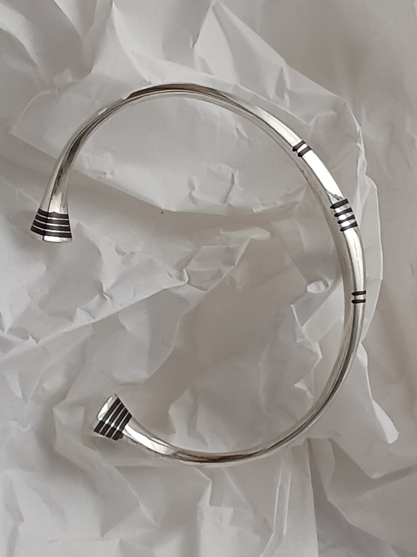 Bracelet en argent massif