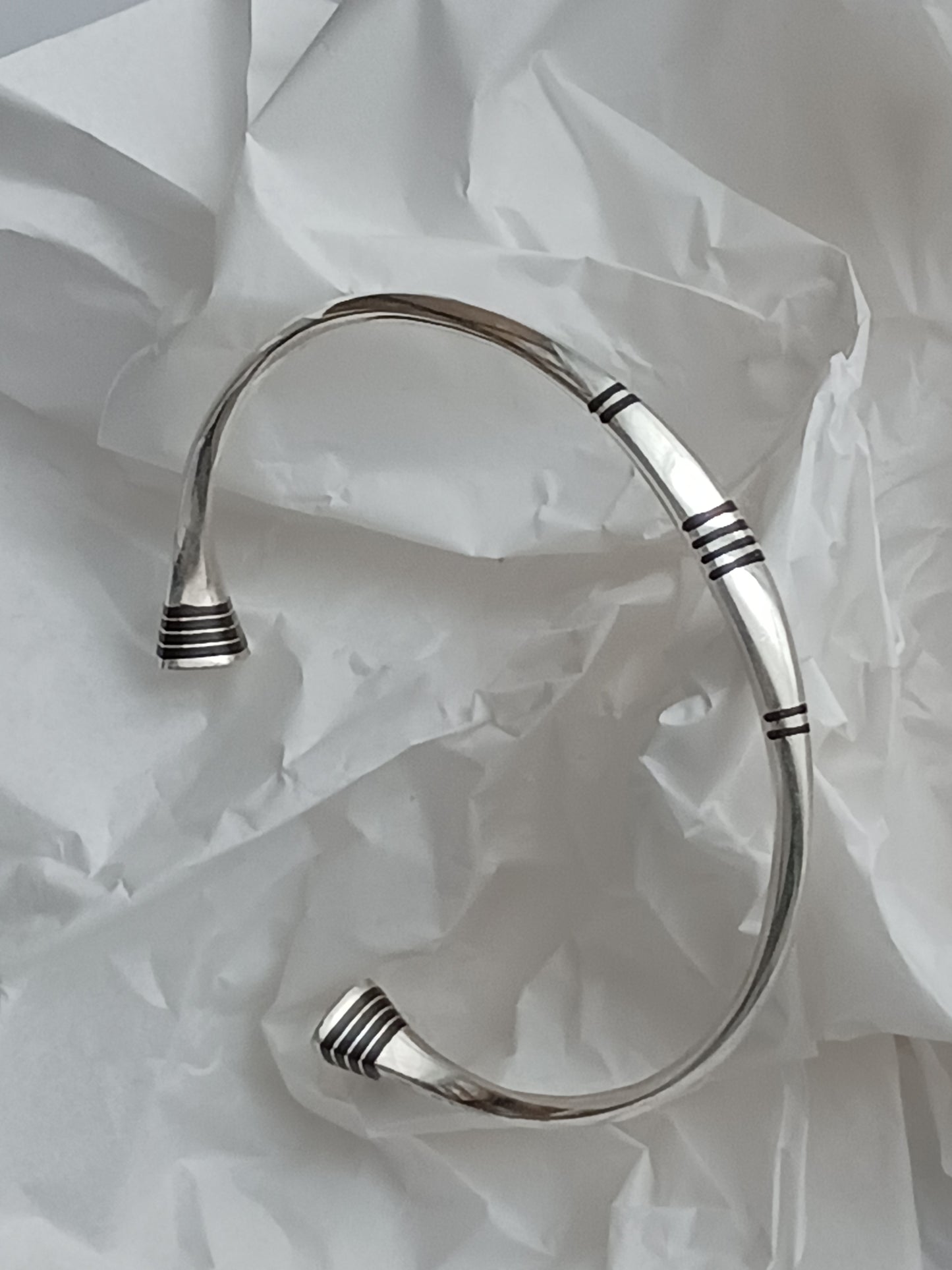 Bracelet en argent massif