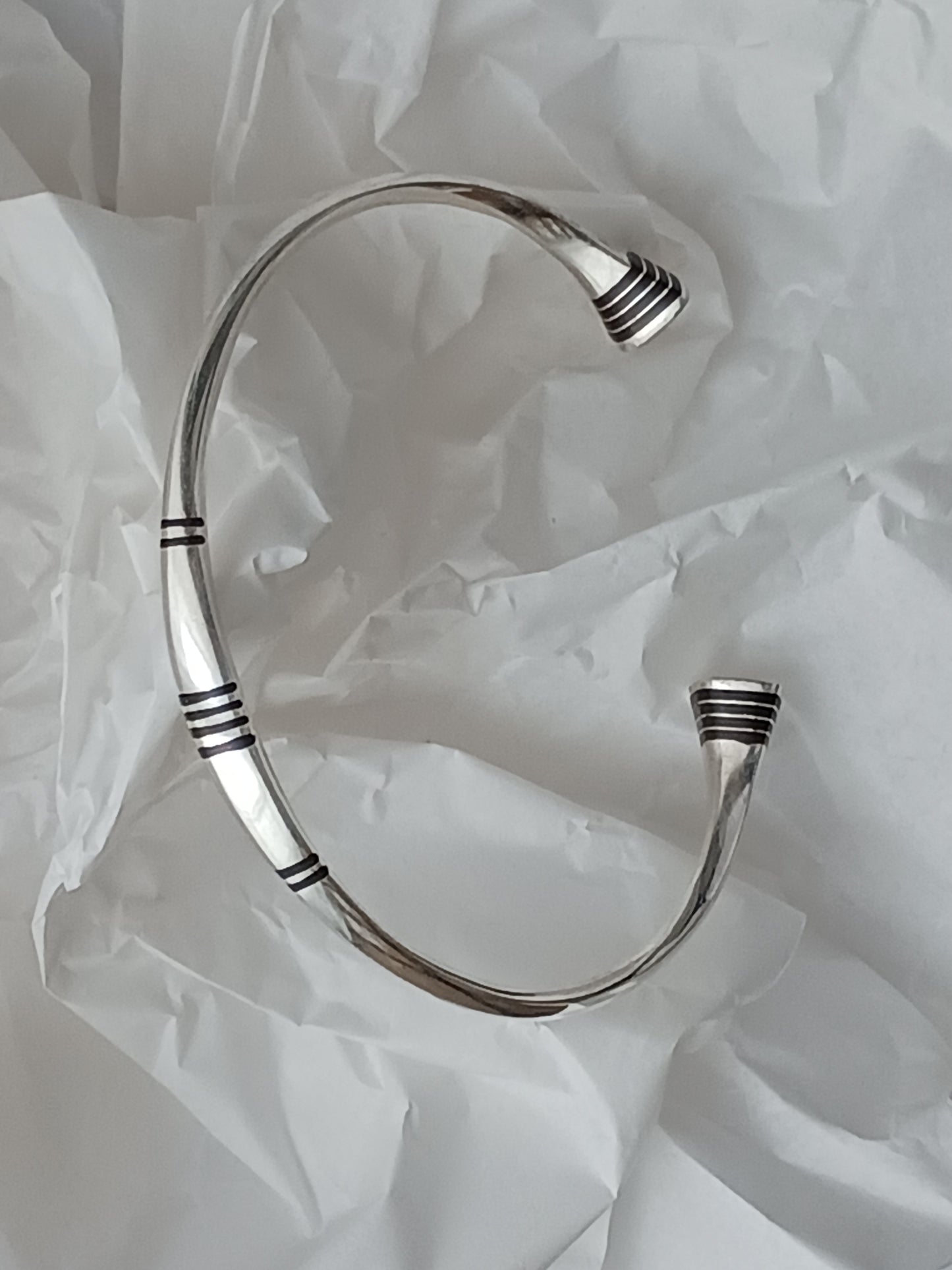 Bracelet en argent massif