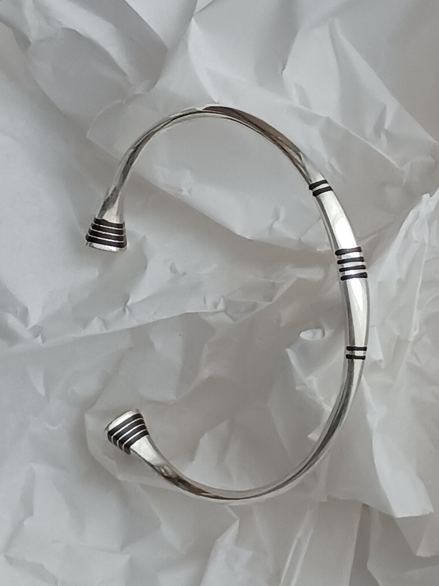 Bracelet en argent massif