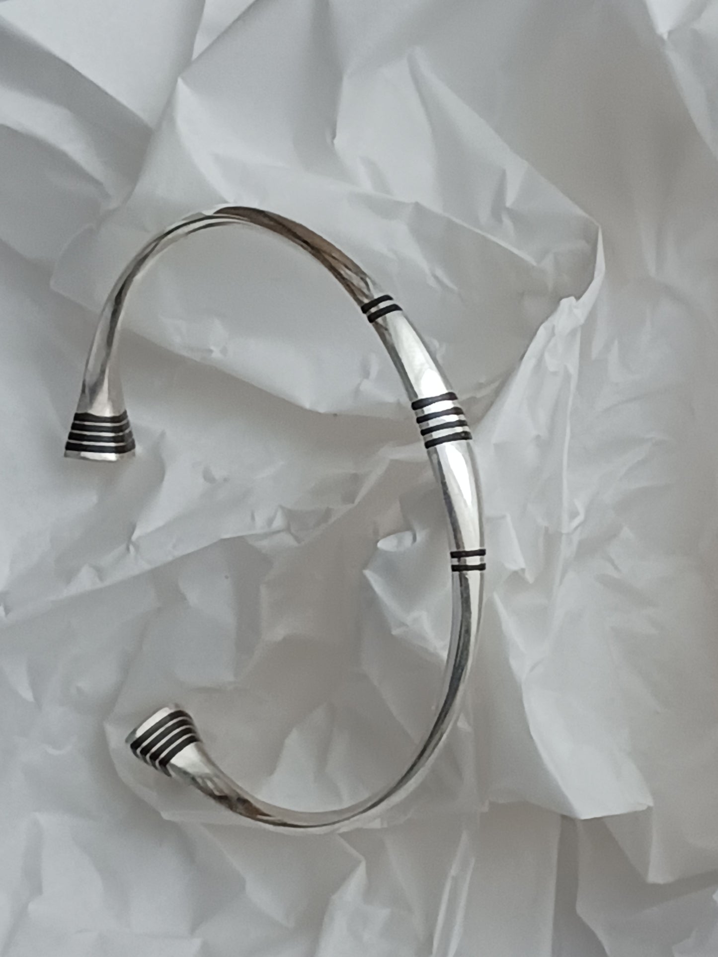 Bracelet en argent massif