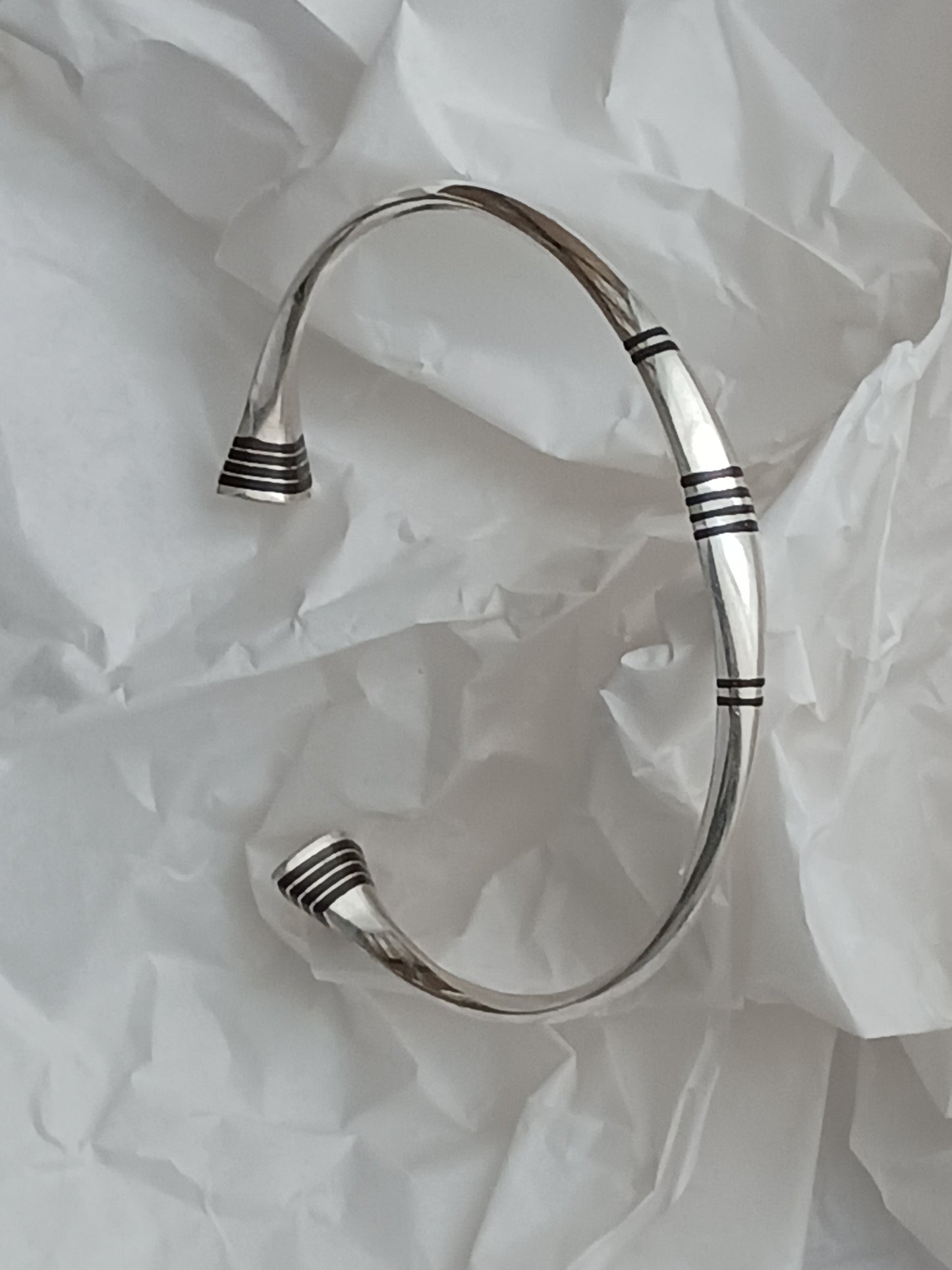 Bracelet en argent massif
