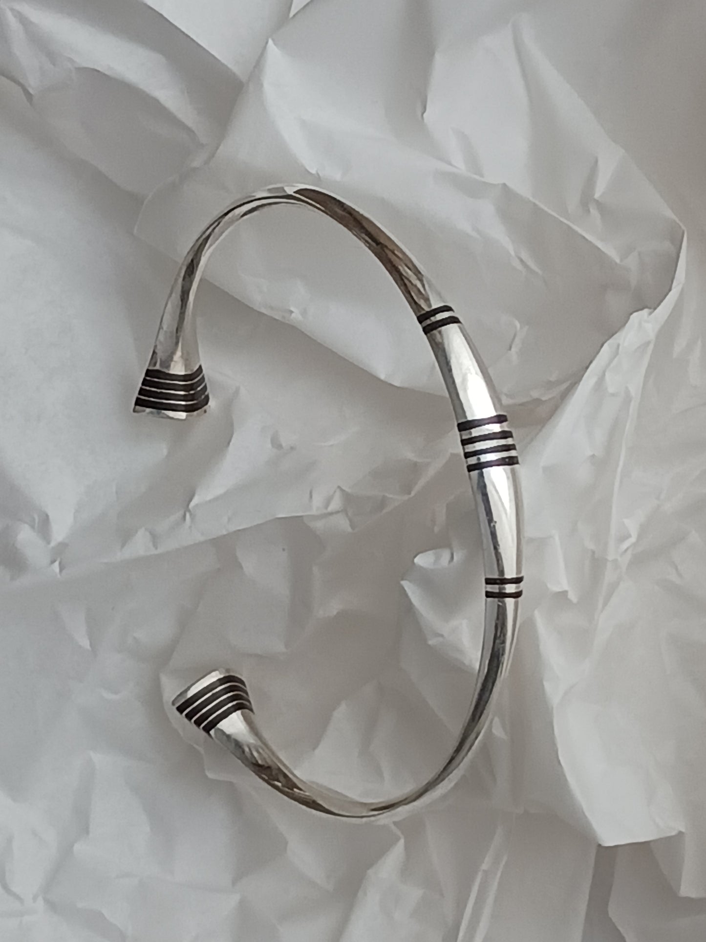 Bracelet en argent massif