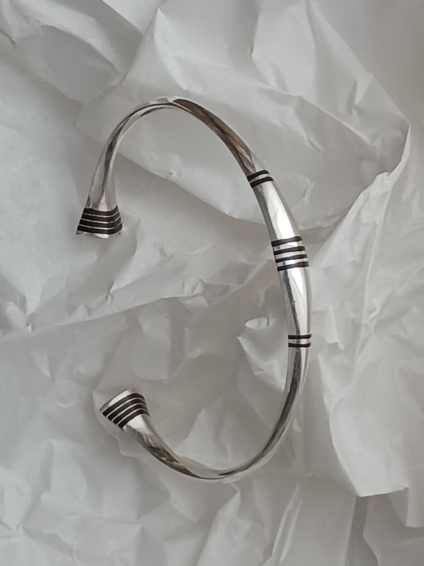 Bracelet en argent massif