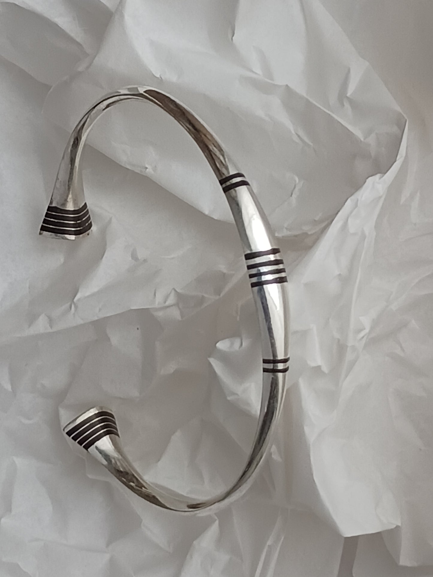 Bracelet en argent massif